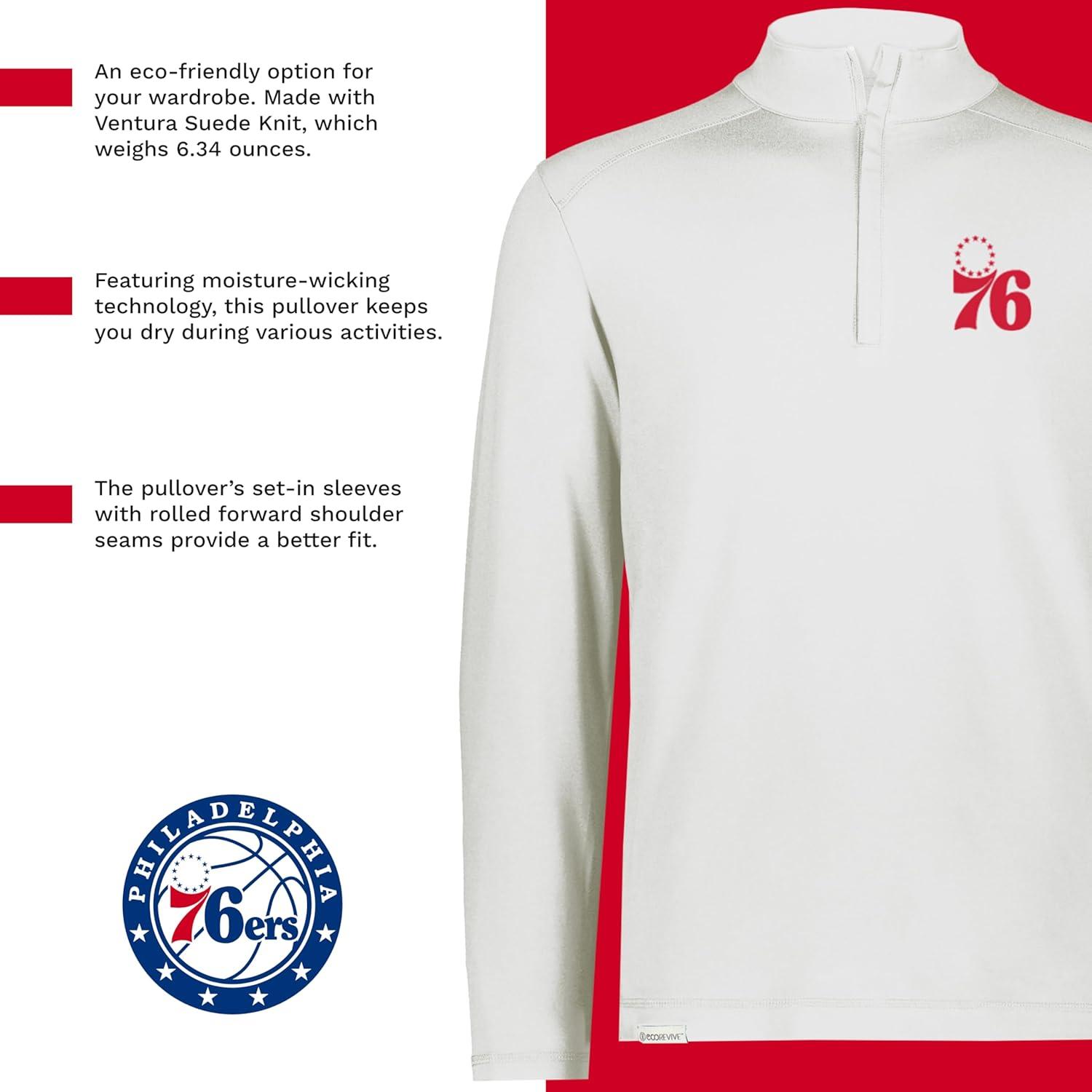 imageHolloway NBA 14 Zip Pullover Stylish NBA Team Gear Perfect for Training Casual and Game DayMulti