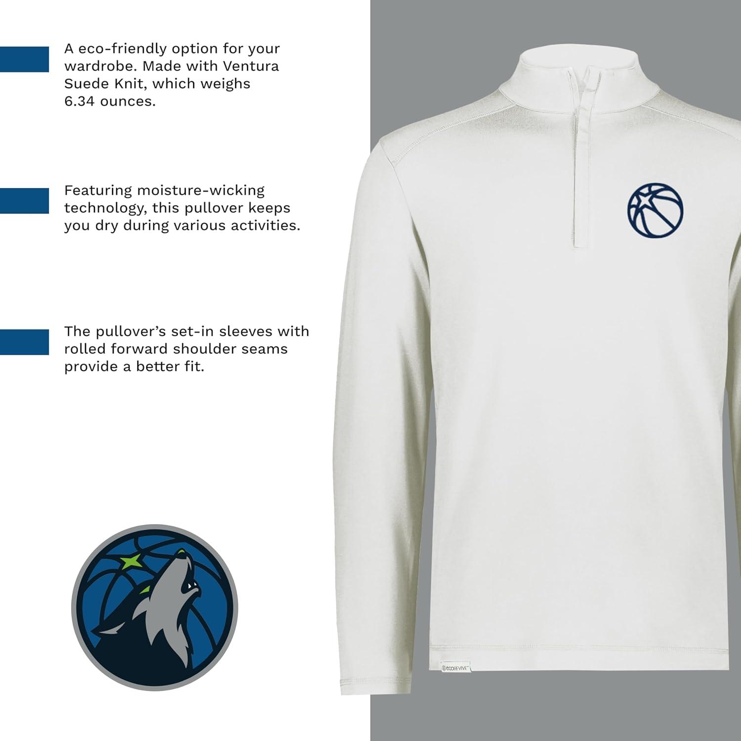 imageHolloway NBA 14 Zip Pullover Stylish NBA Team Gear Perfect for Training Casual and Game DayMulti