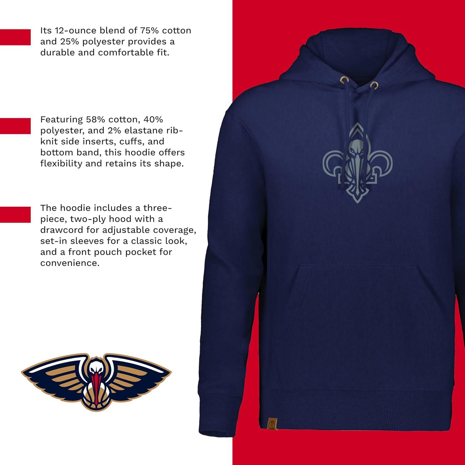 imageHolloway NBA Classic Hoodie Comfortable Pullover with Team Logo Perfect for Game Day and CasualMulti