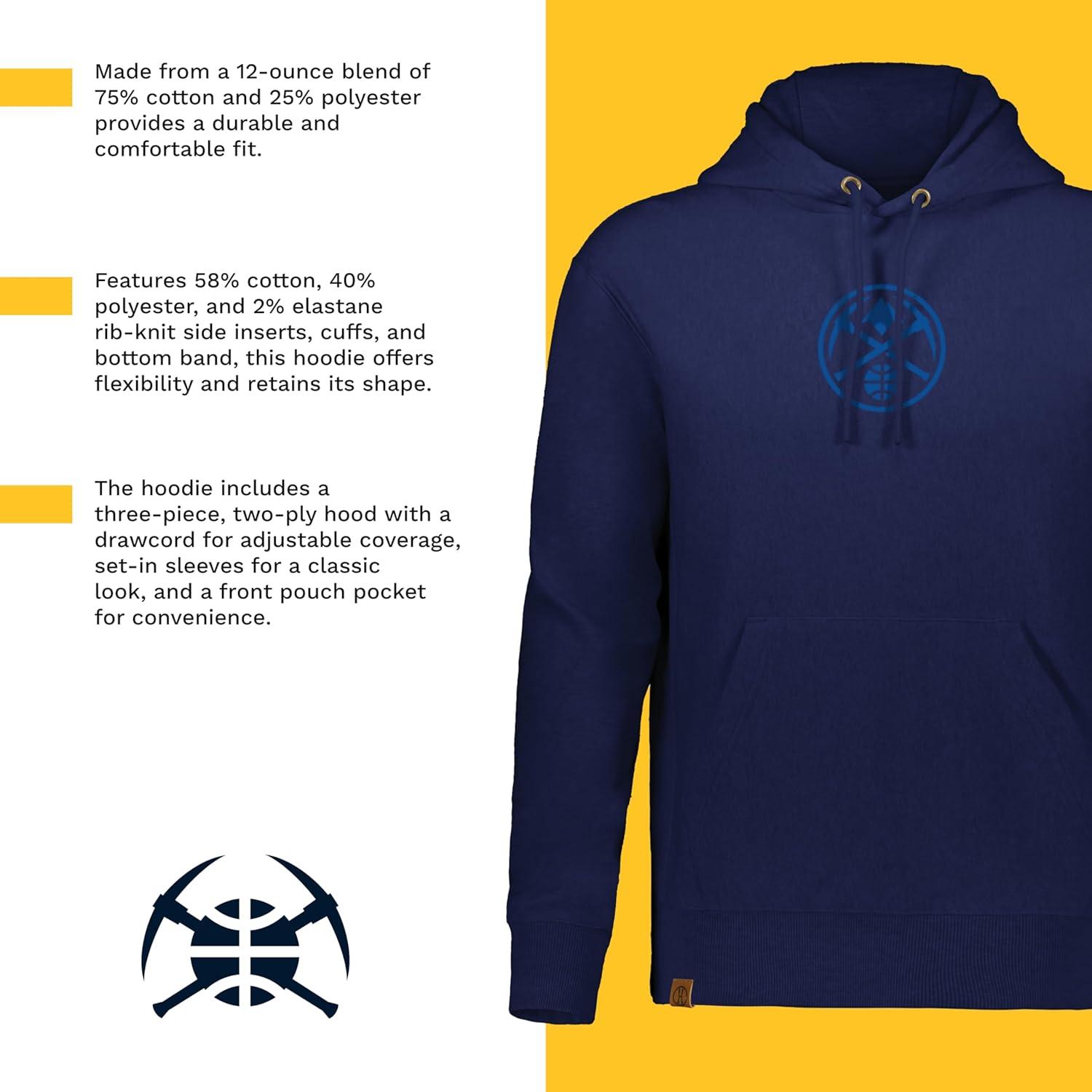 imageHolloway NBA Classic Hoodie Comfortable Pullover with Team Logo Perfect for Game Day and CasualMulti