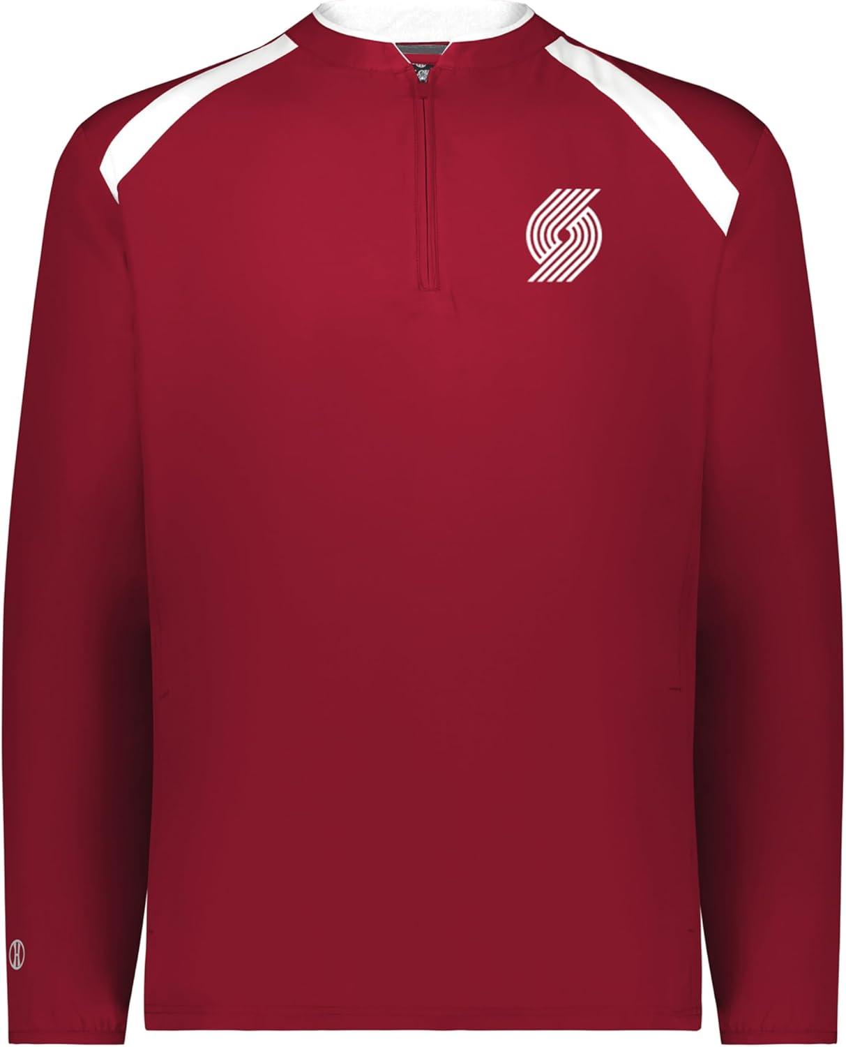 imageHolloway NBA Clubhouse Pullover Basketball Apparel Comfortable Lightweight Jacket for Game DayMulti