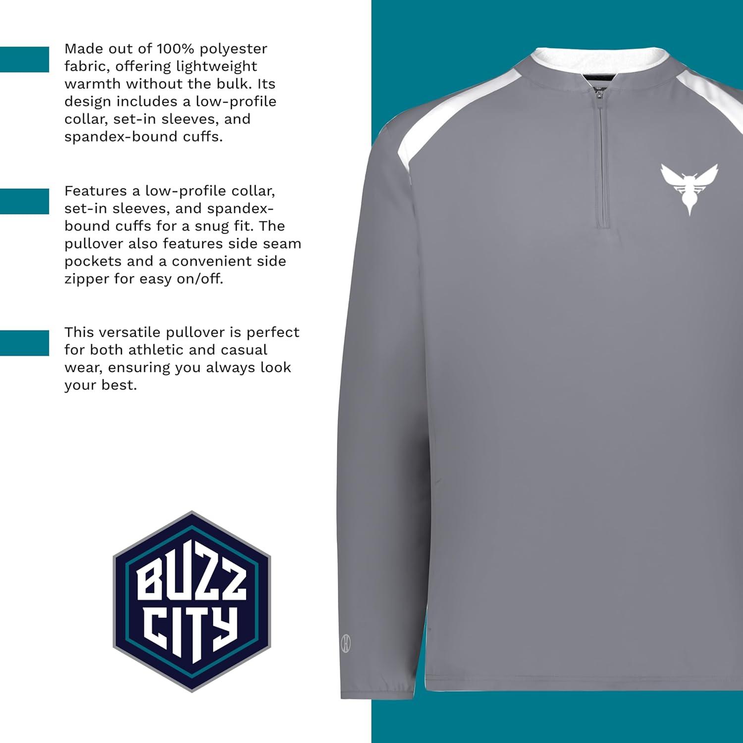 imageHolloway NBA Clubhouse Pullover Basketball Apparel Comfortable Lightweight Jacket for Game DayMulti