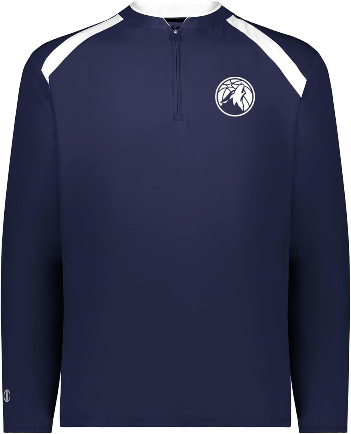 imageHolloway NBA Clubhouse Pullover Basketball Apparel Comfortable Lightweight Jacket for Game DayMulti