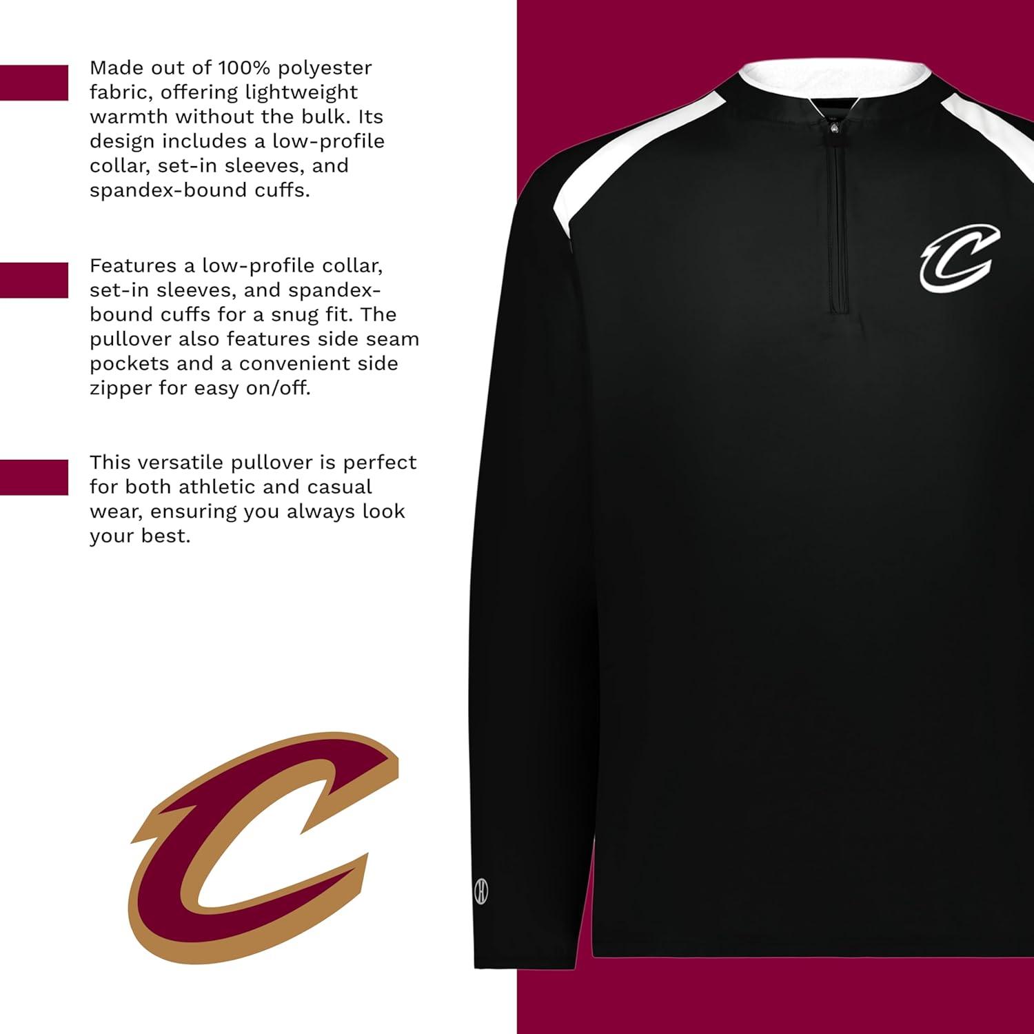 imageHolloway NBA Clubhouse Pullover Basketball Apparel Comfortable Lightweight Jacket for Game DayMulti