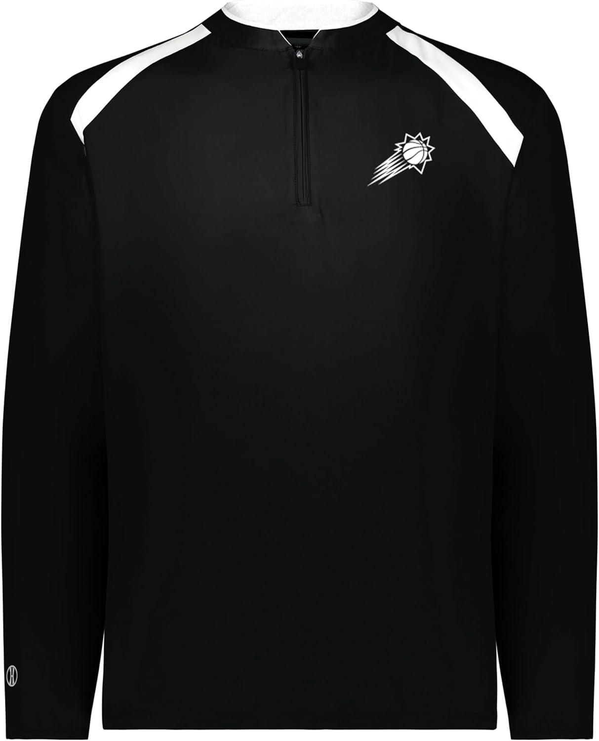 imageHolloway NBA Clubhouse Pullover Basketball Apparel Comfortable Lightweight Jacket for Game DayMulti