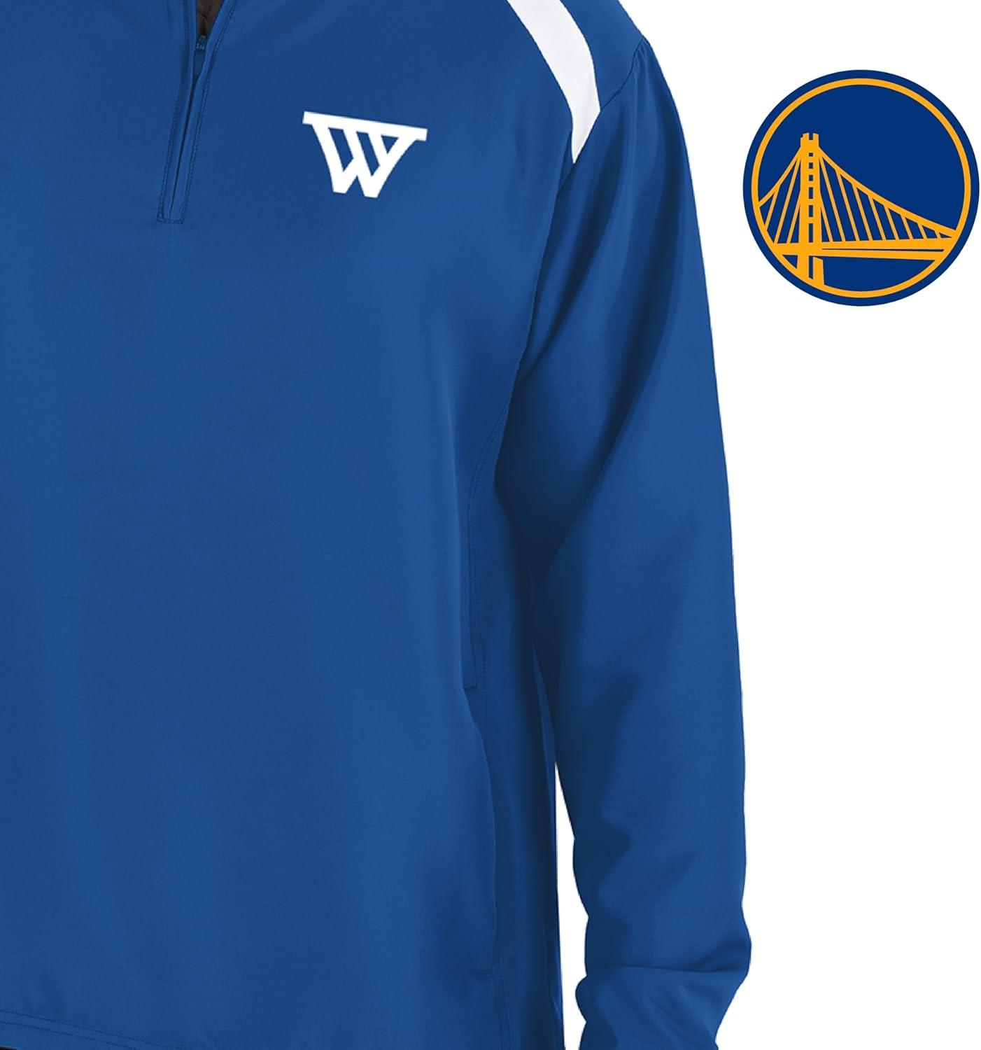 imageHolloway NBA Clubhouse Pullover Basketball Apparel Comfortable Lightweight Jacket for Game DayMulti