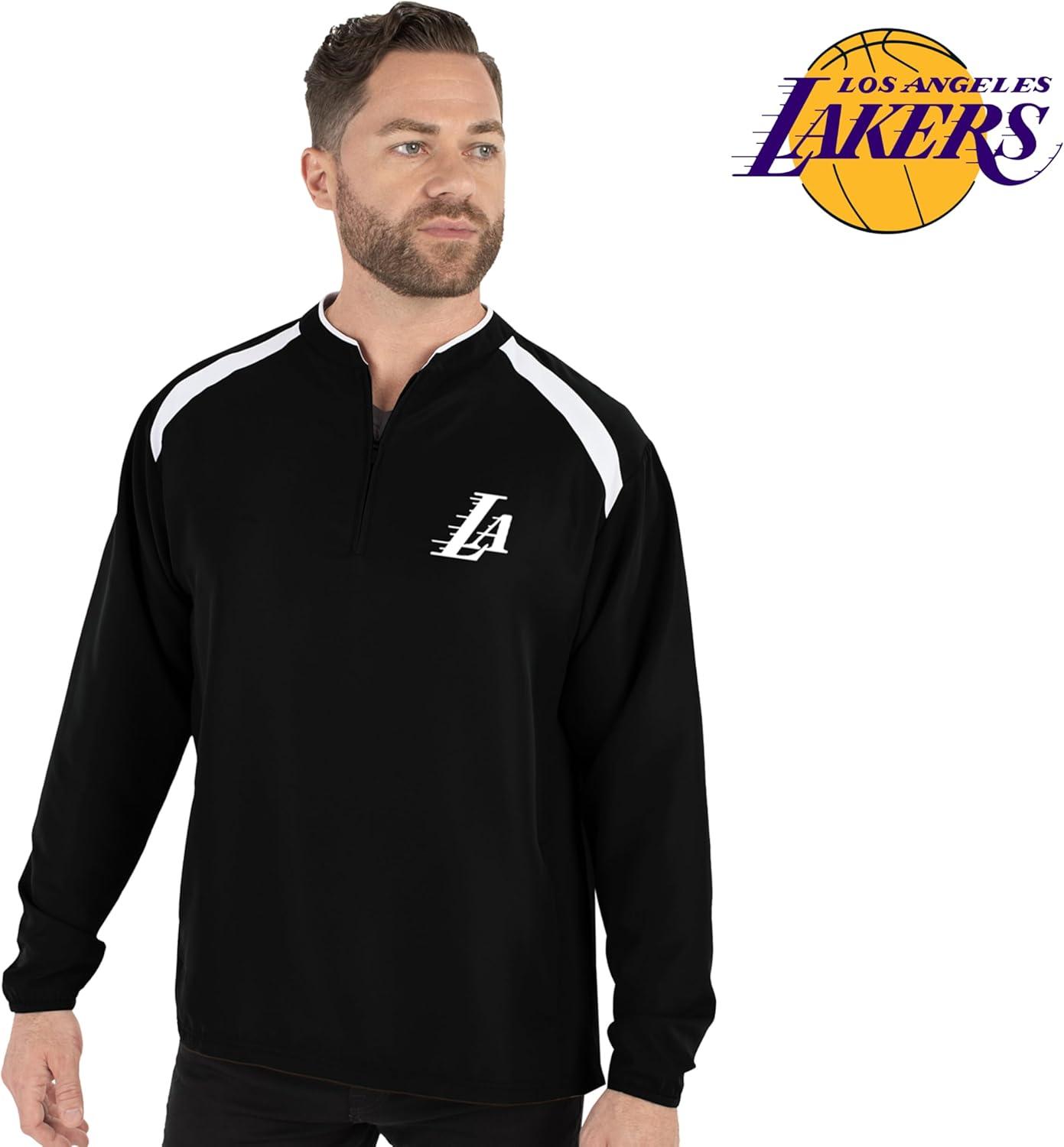 imageHolloway NBA Clubhouse Pullover Basketball Apparel Comfortable Lightweight Jacket for Game DayMulti