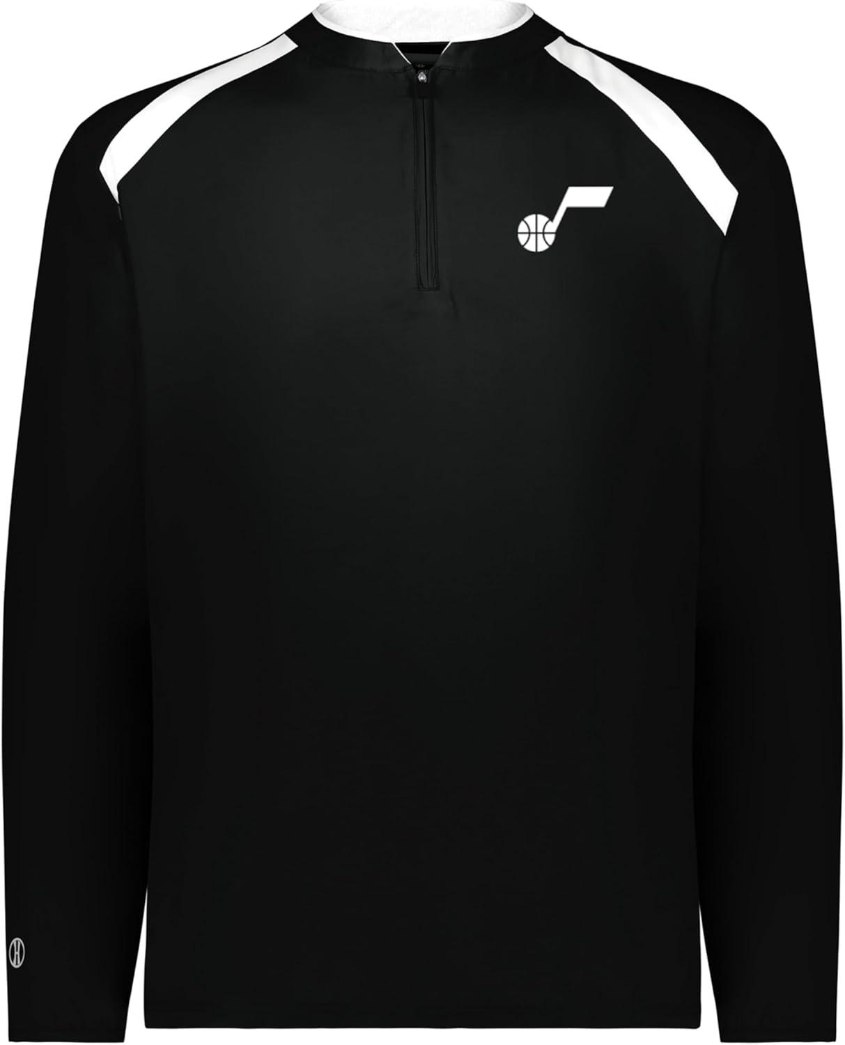 imageHolloway NBA Clubhouse Pullover Basketball Apparel Comfortable Lightweight Jacket for Game DayMulti