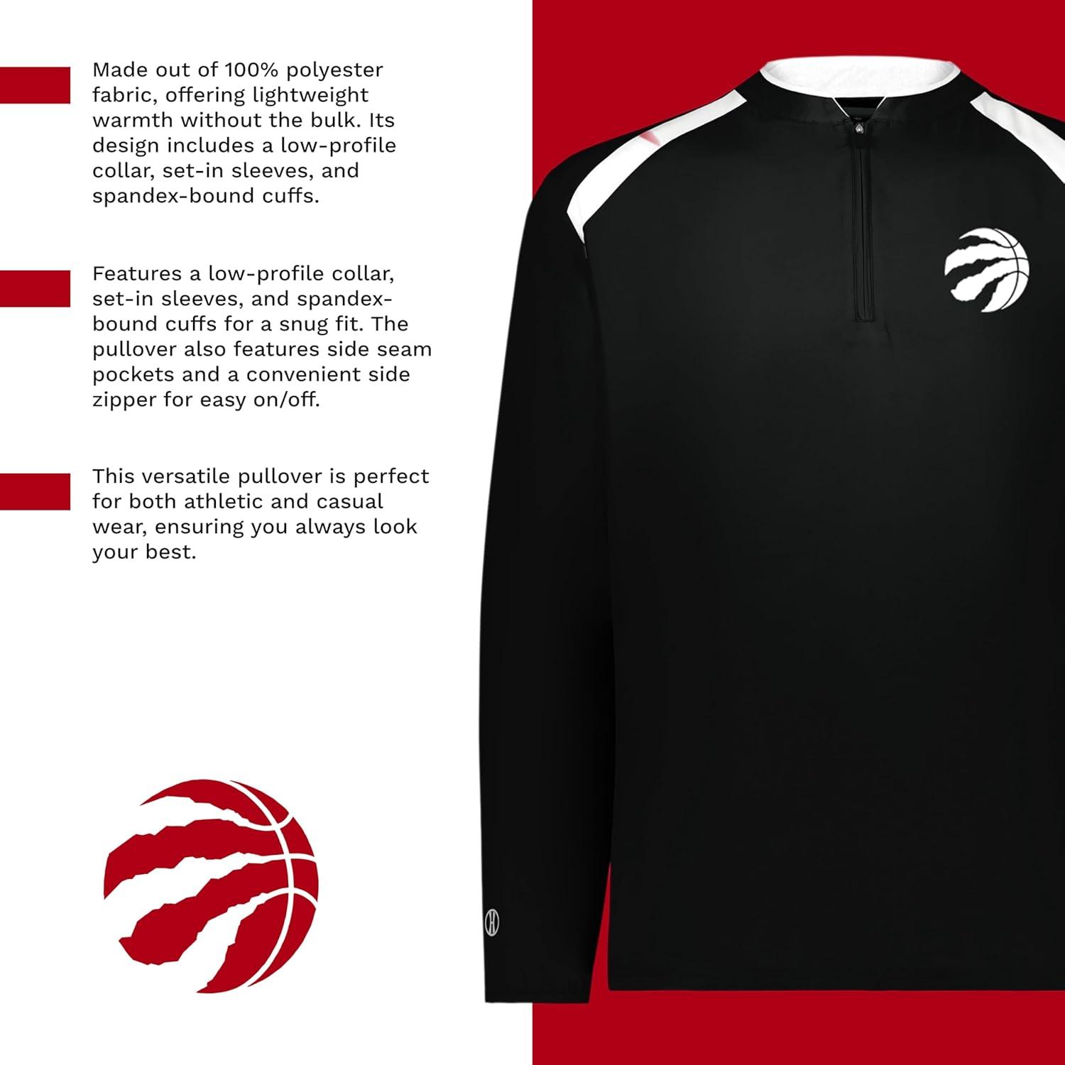 imageHolloway NBA Clubhouse Pullover Basketball Apparel Comfortable Lightweight Jacket for Game DayMulti