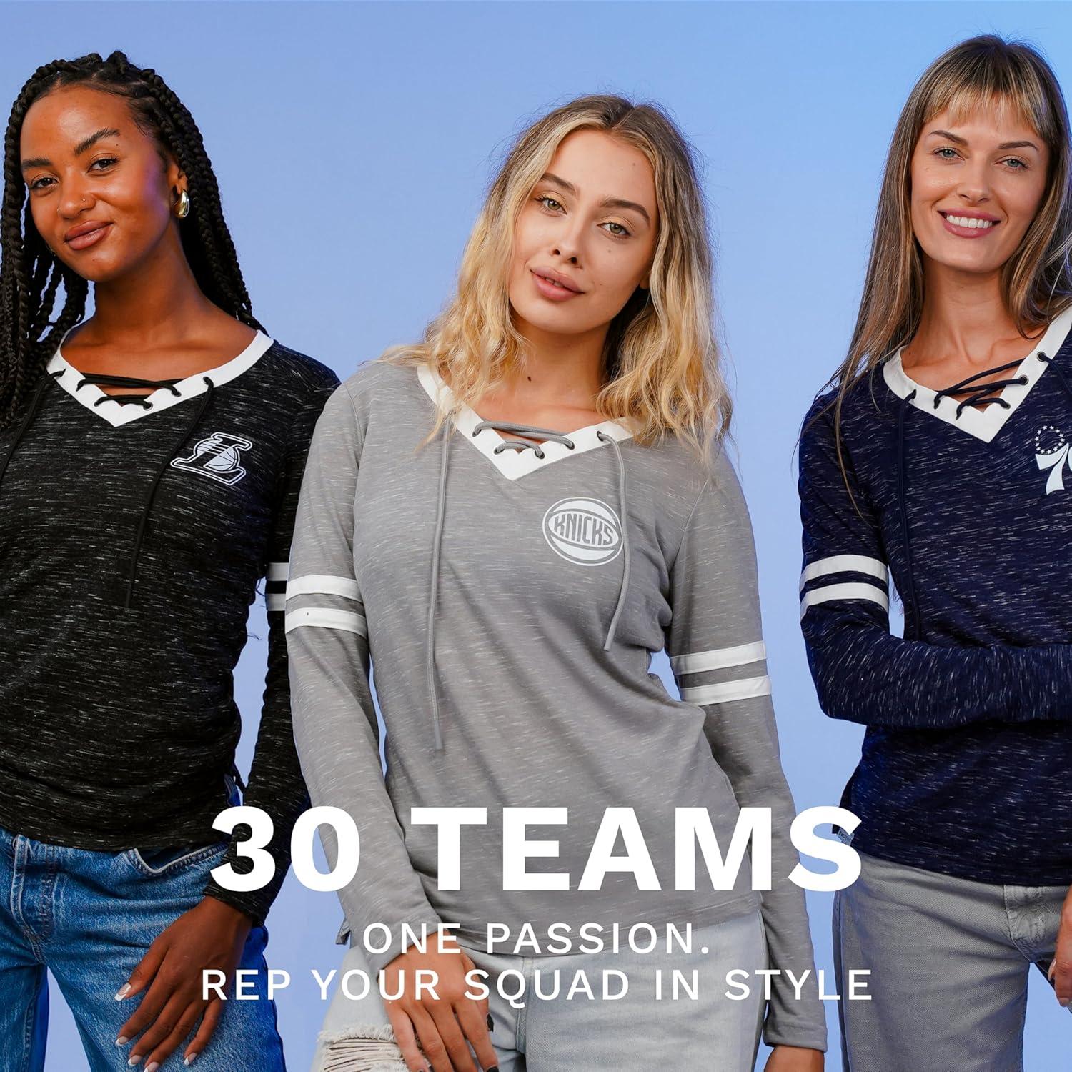 imageHolloway NBA Womens Monterey Long Sleeve Tee Athletic Shirt Ideal for Sports ampamp Casual WearMulti