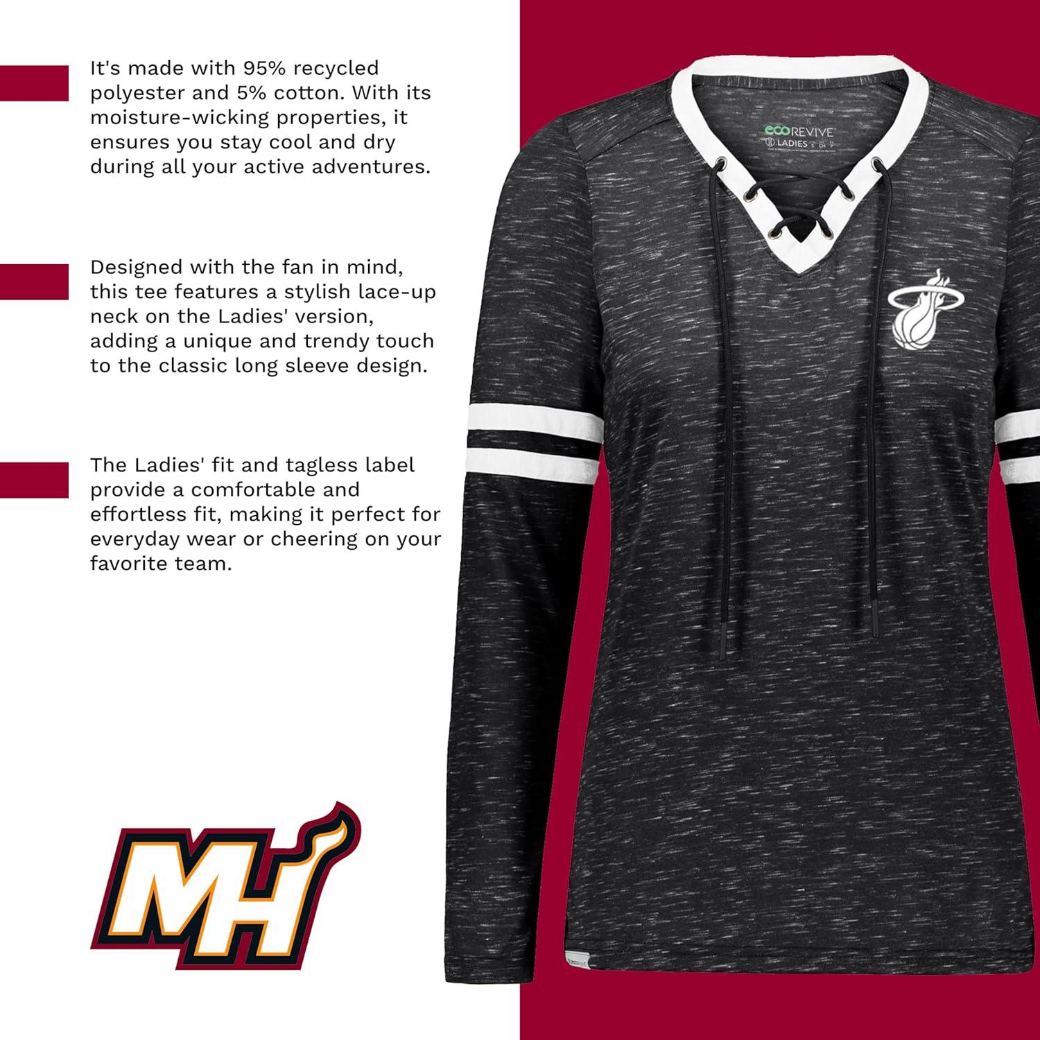 imageHolloway NBA Womens Monterey Long Sleeve Tee Athletic Shirt Ideal for Sports ampamp Casual WearMulti