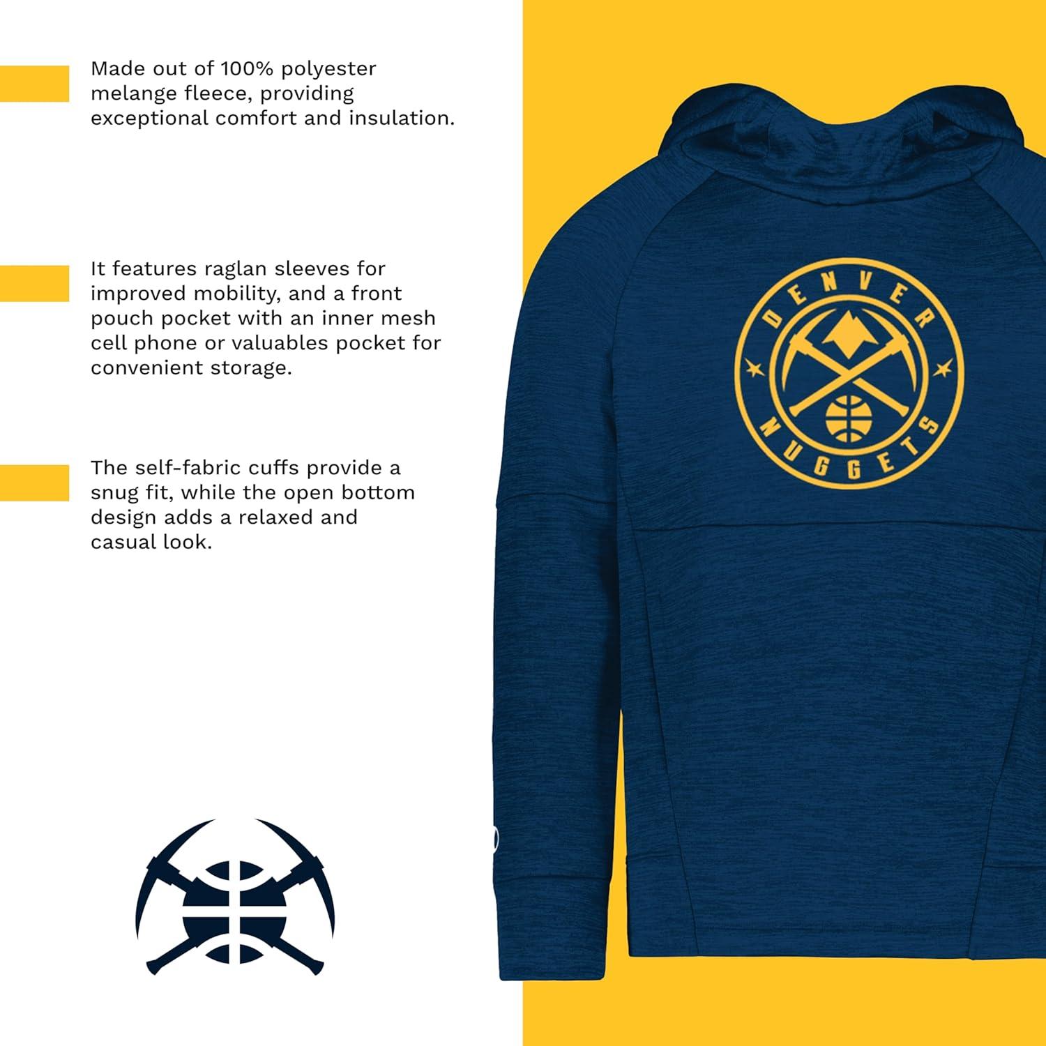 imageHolloway NBA Youth AllPro Fleece Hoodie Comfortable Pullover Ideal for Basketball FansMulti