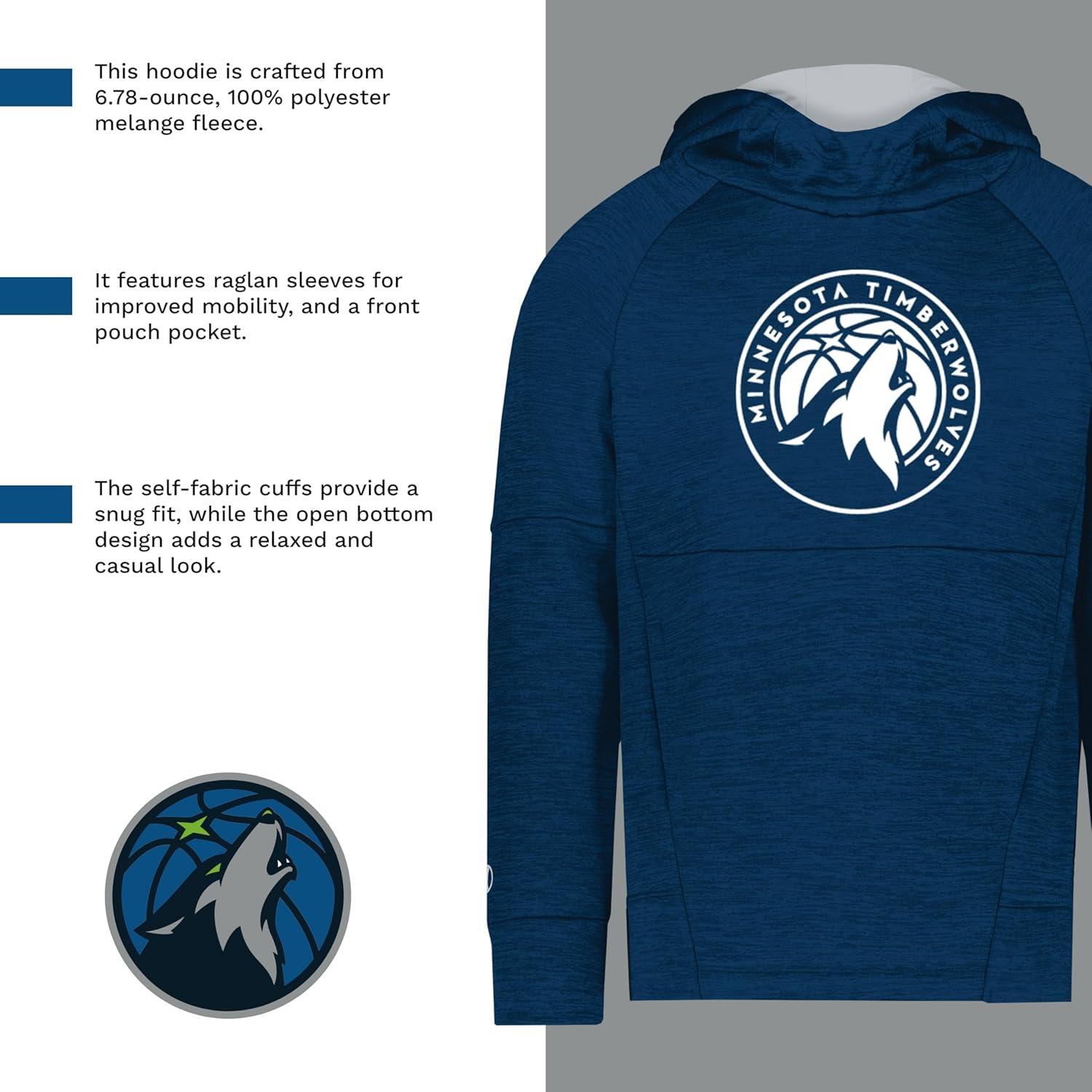 imageHolloway NBA Youth AllPro Fleece Hoodie Comfortable Pullover Ideal for Basketball FansMulti