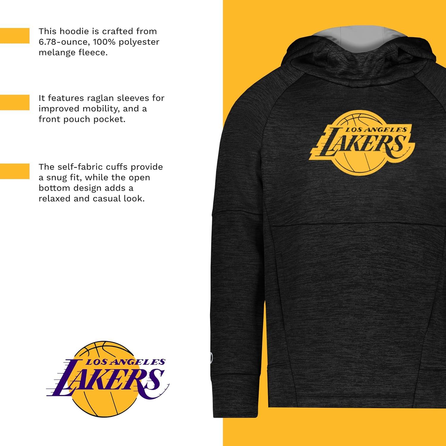 imageHolloway NBA Youth AllPro Fleece Hoodie Comfortable Pullover Ideal for Basketball FansMulti