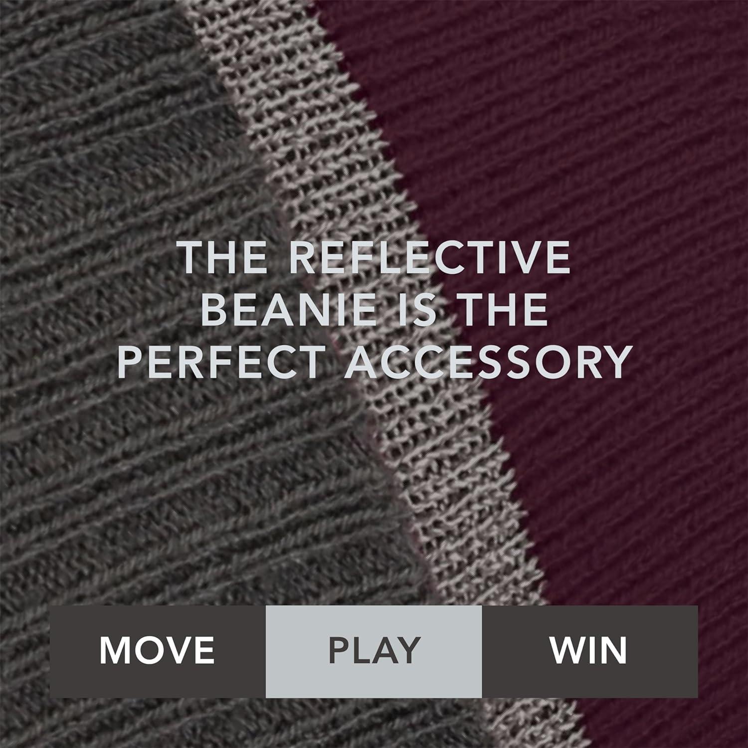 imageHolloway Reflective BeanieMaroonCarbon