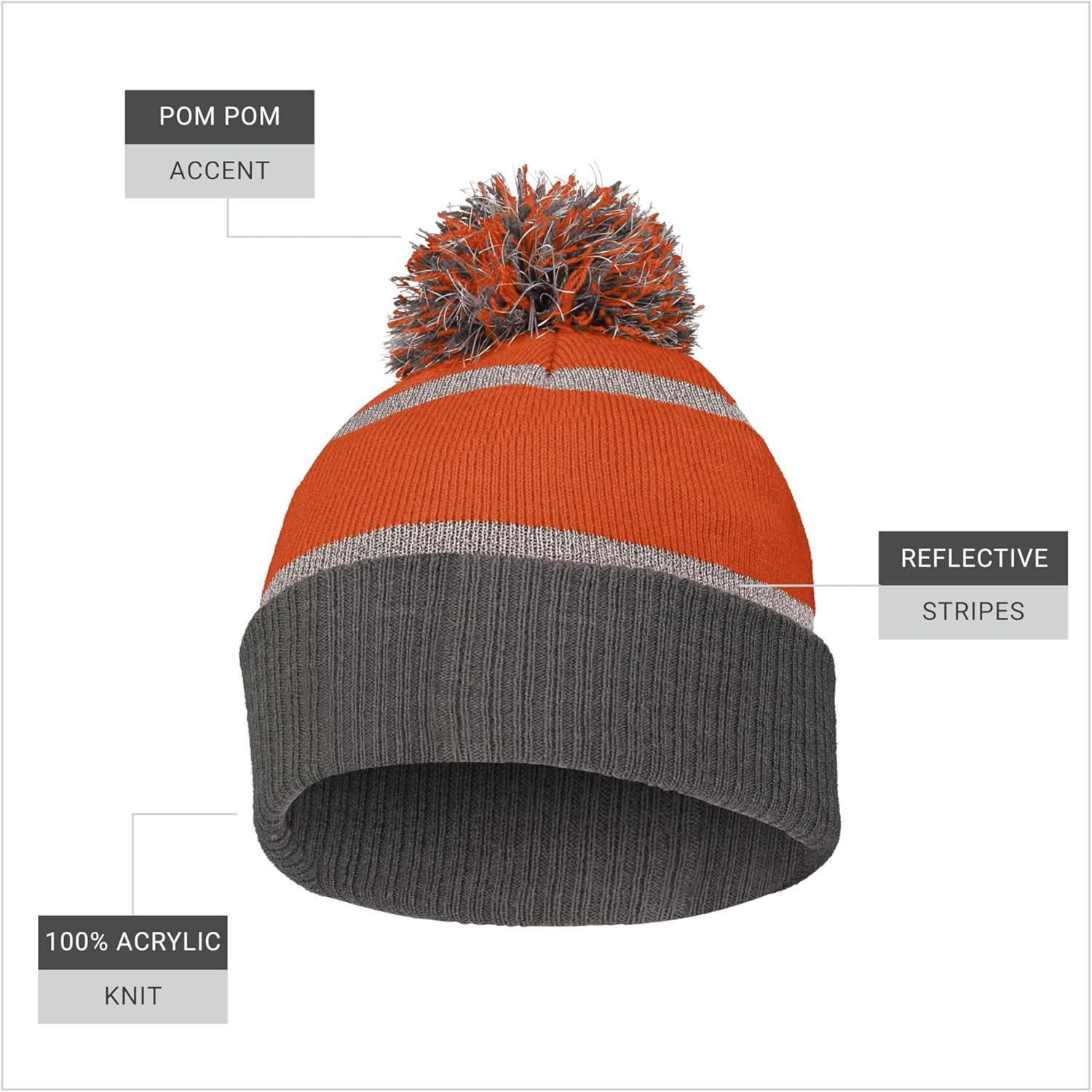 imageHolloway Reflective BeanieOrangeCarbon