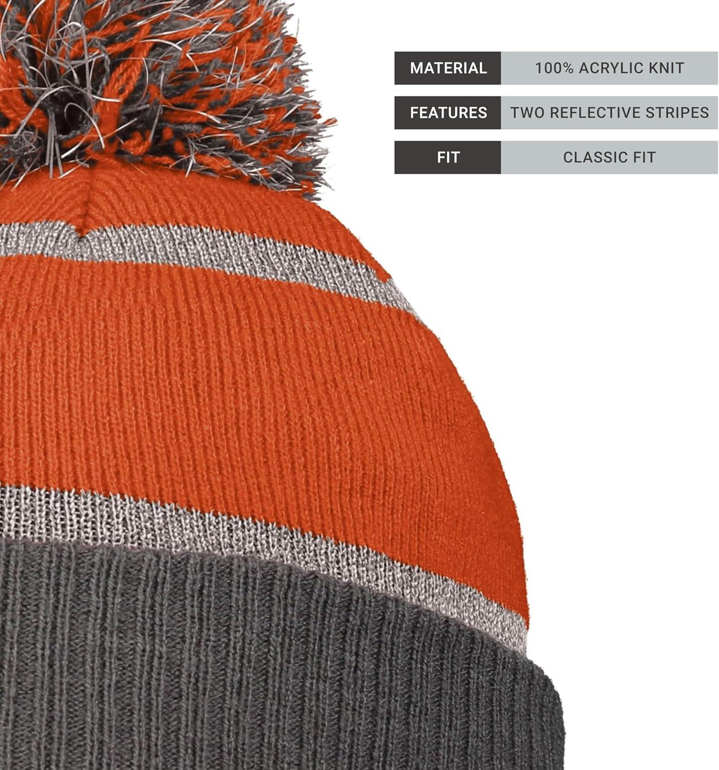 imageHolloway Reflective BeanieOrangeCarbon