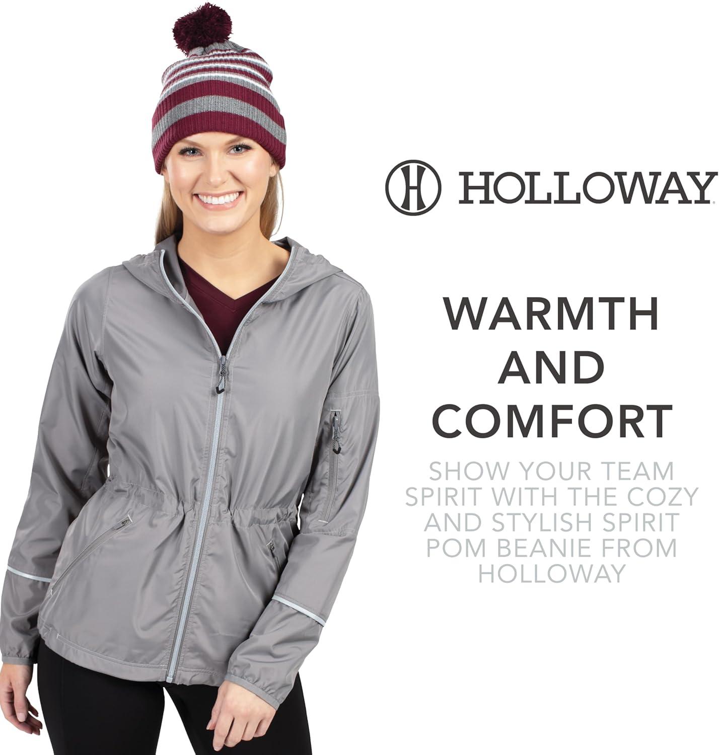 imageHolloway Spirit Pom BeanieGraphiteHeather GreyWhite