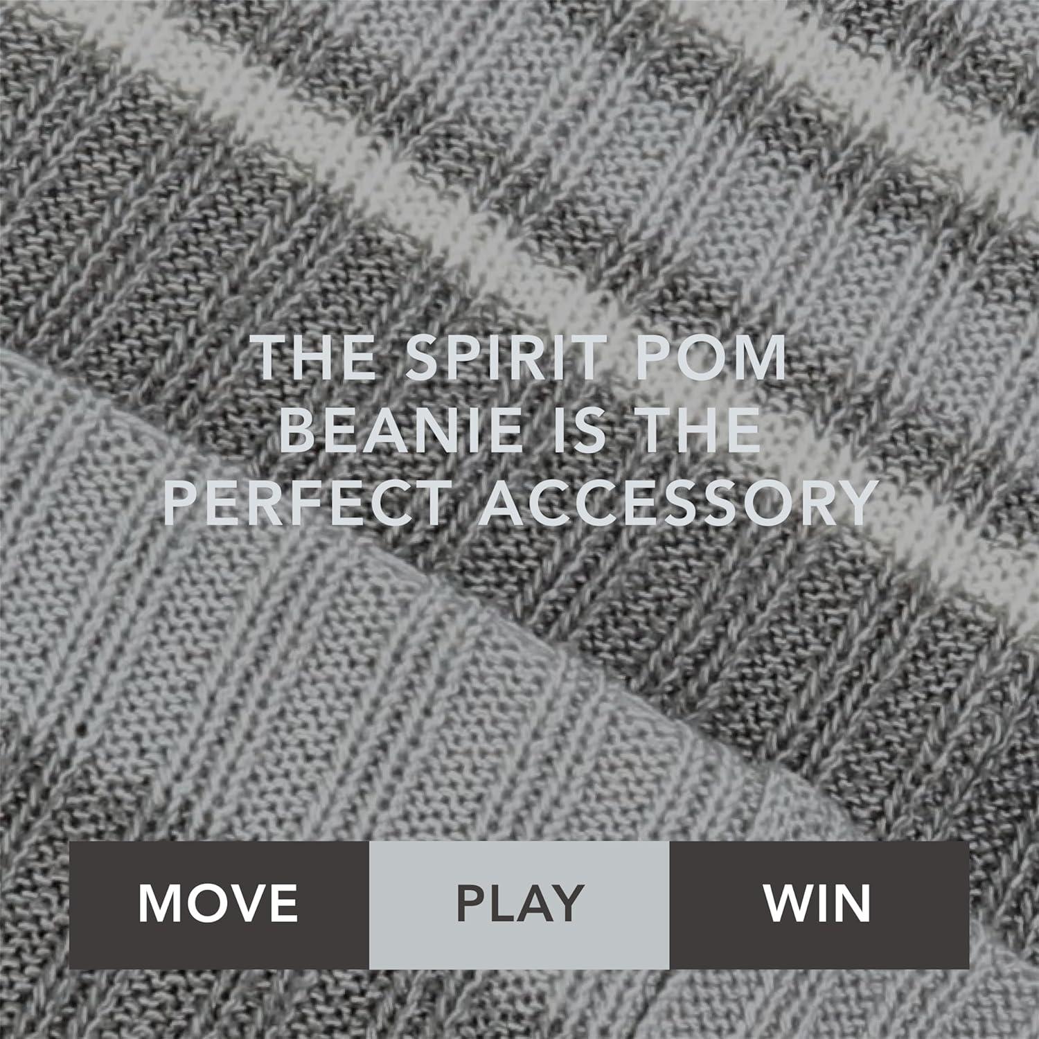 imageHolloway Spirit Pom BeanieSilverHeather GreyWhite