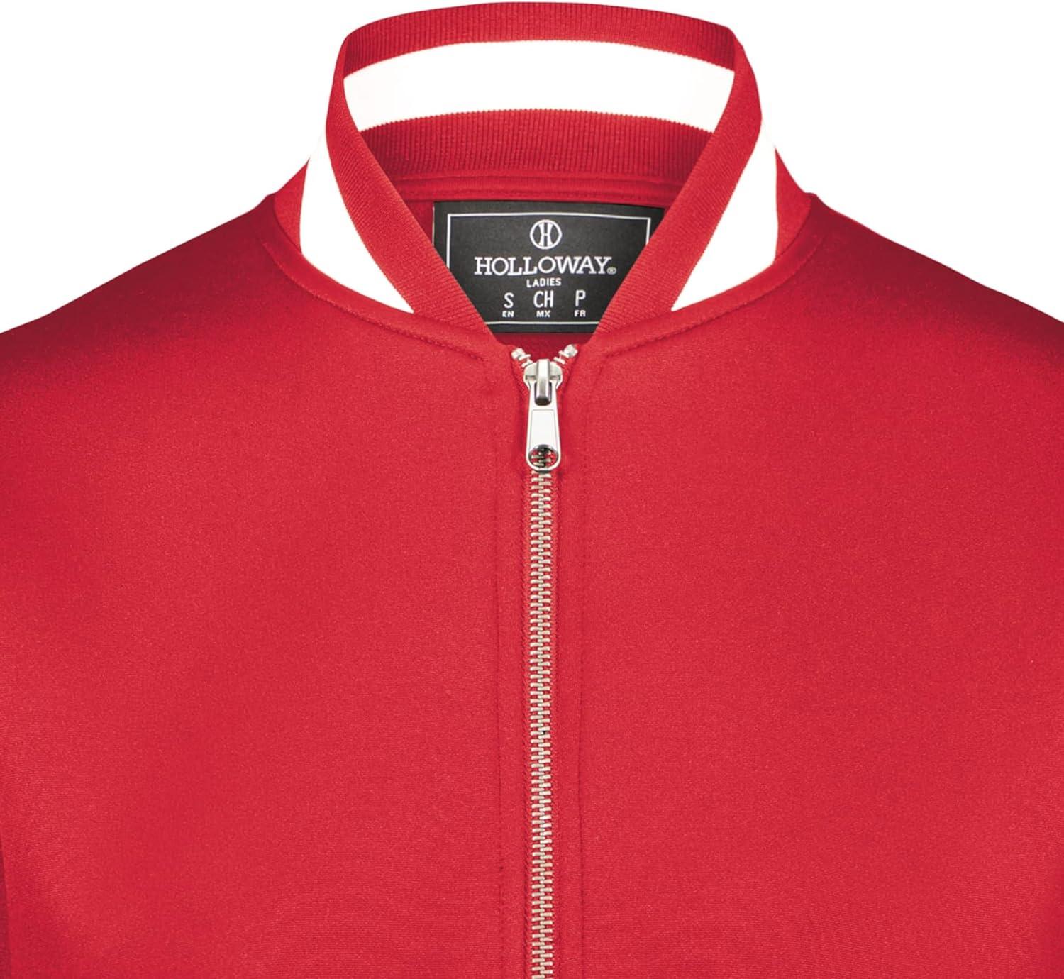 imageHolloway VStreet Full Zip JacketScarletWhite