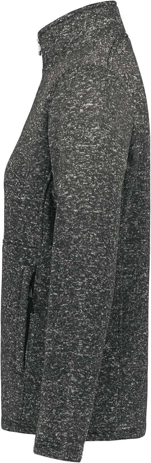 imageHolloway Womens Alpine Sweater Fleece 14 Zip PulloverBlack Heather