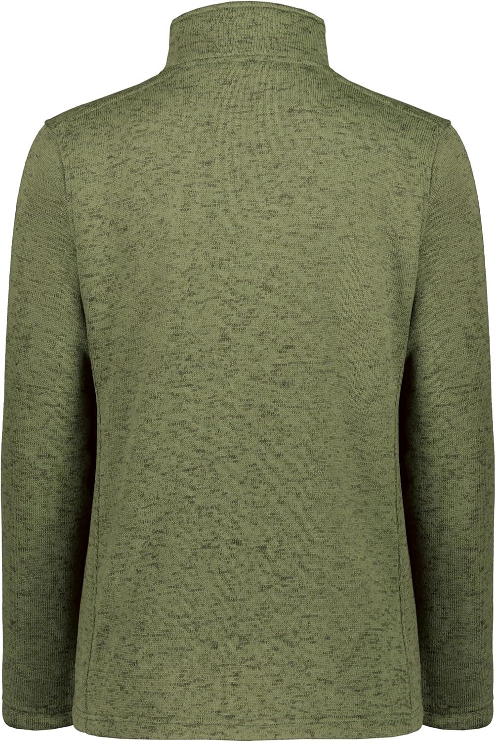 imageHolloway Womens Alpine Sweater Fleece 14 Zip PulloverOlive Heather