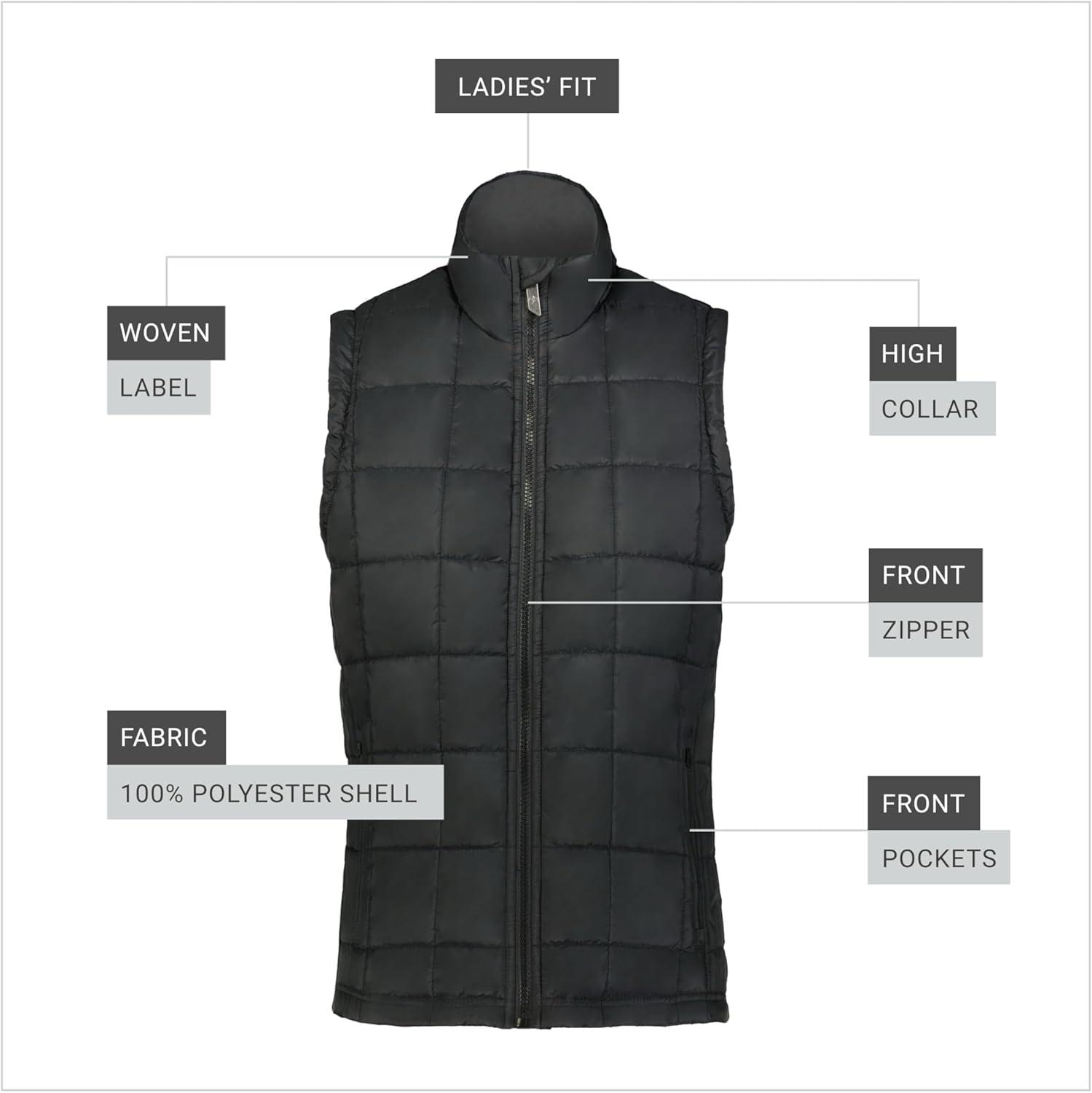 imageHolloway Womens Cold Secure Puffer VestBlack