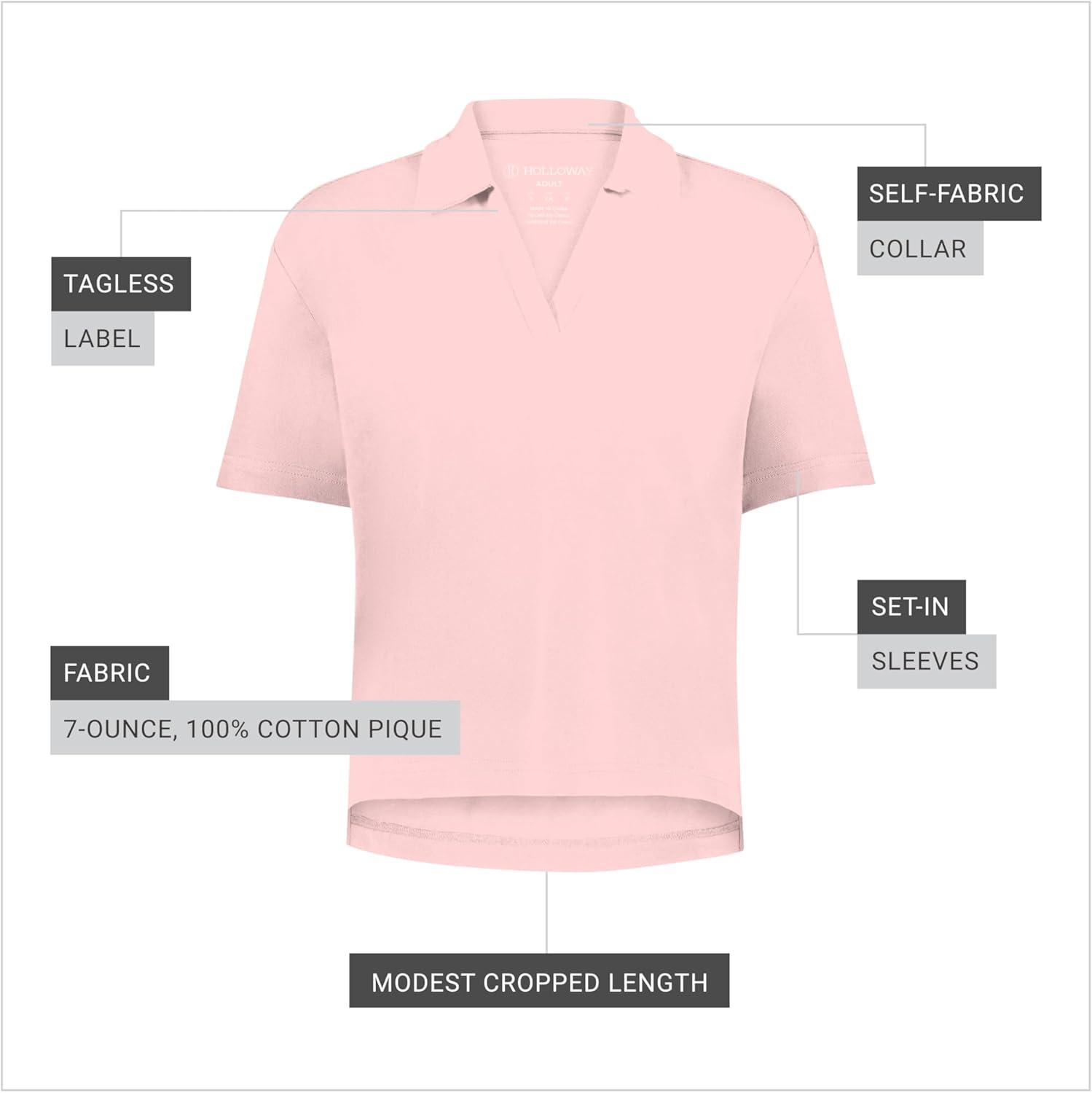 imageHolloway Womens Core Cotton Waist Length PoloRoyal