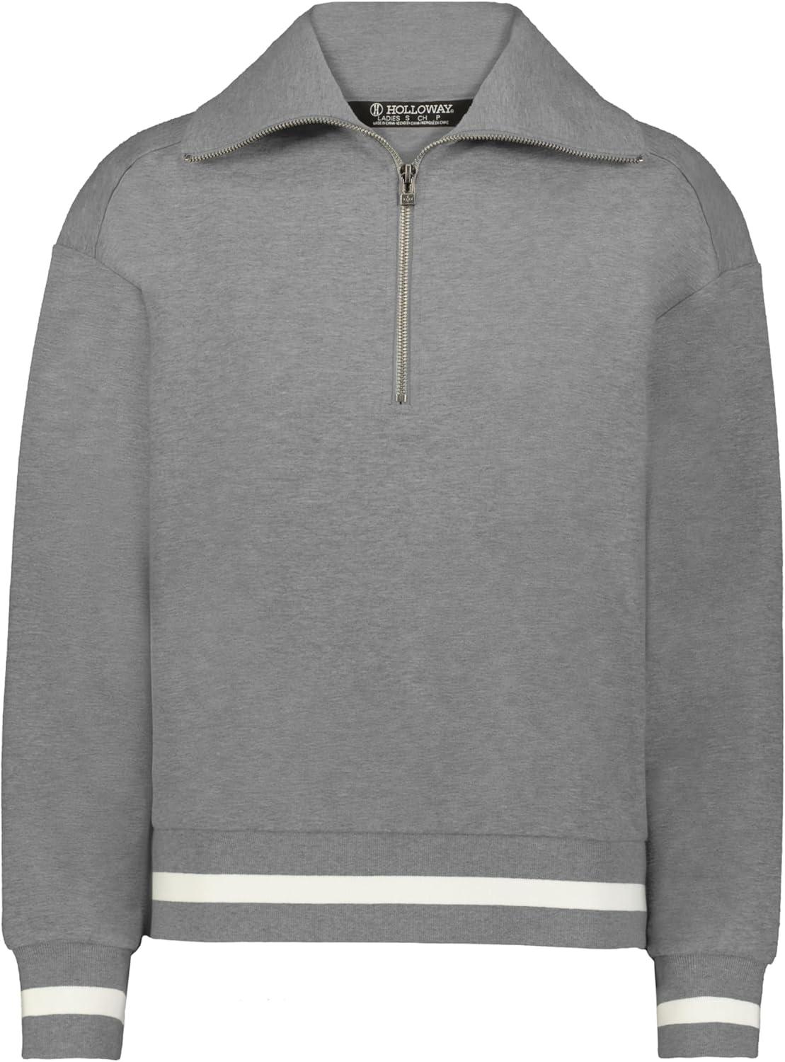 imageHolloway Womens Heritage Prep PulloverAthletic HeatherVanilla