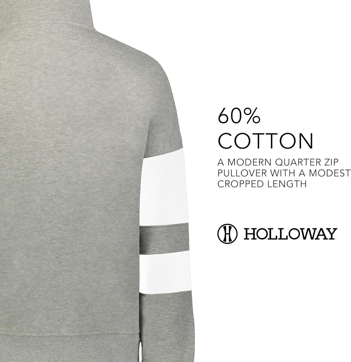 imageHolloway Womens Jackson Way PulloverCharcoal HeatherWhite