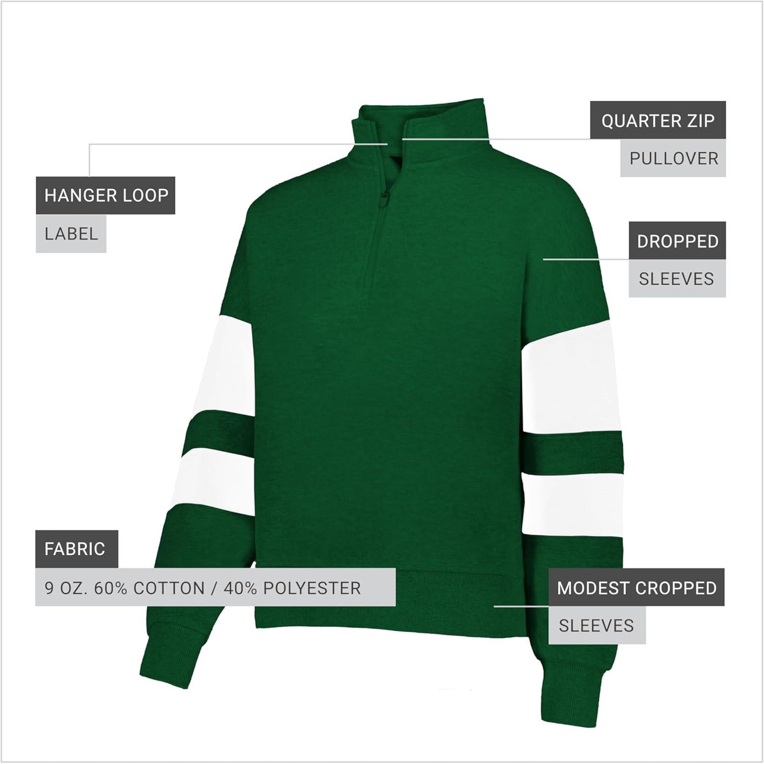 imageHolloway Womens Jackson Way PulloverDark GreenWhite