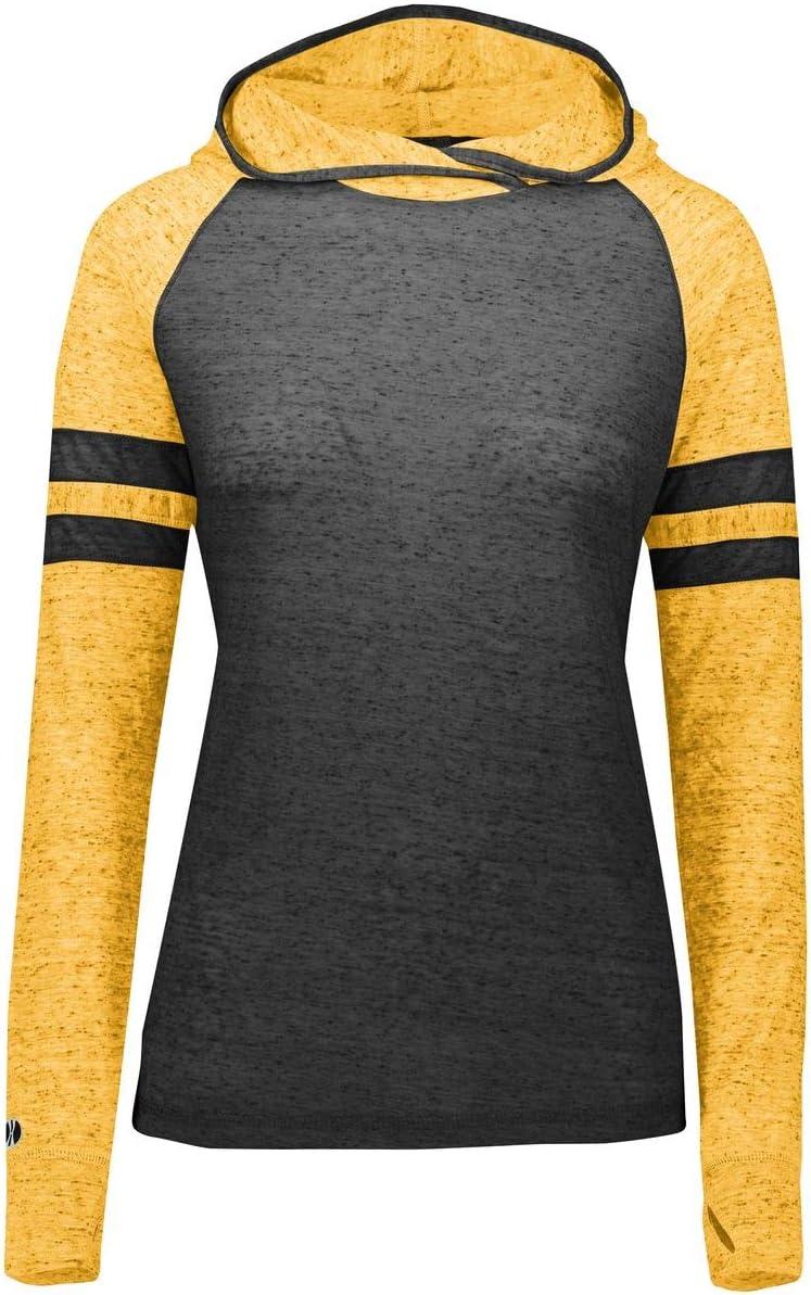 imageHolloway Womens Ladies Advocate HoodieBlackLight Gold