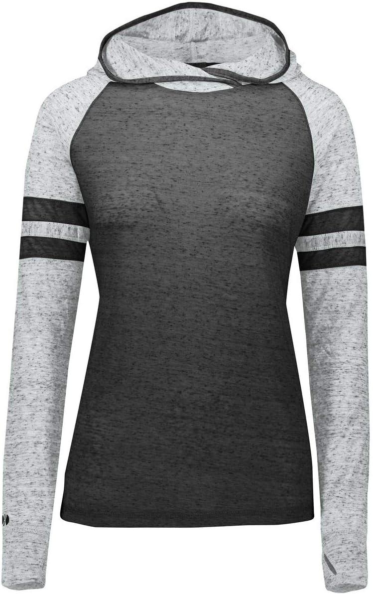 imageHolloway Womens Ladies Advocate HoodieBlackSilver