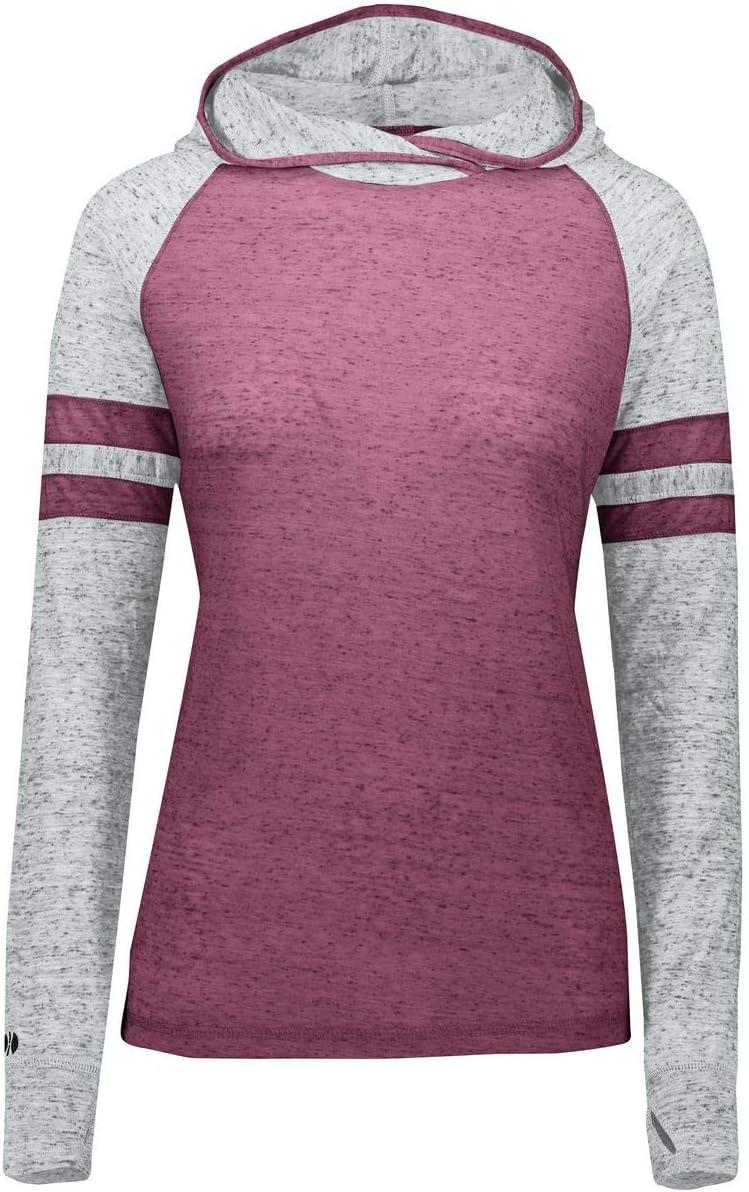 imageHolloway Womens Ladies Advocate HoodieMaroonSilver