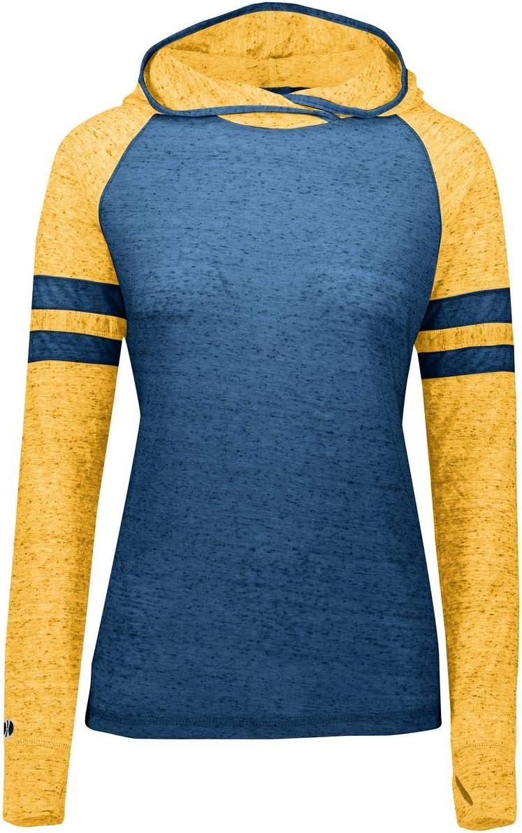 imageHolloway Womens Ladies Advocate HoodieNavyLight Gold