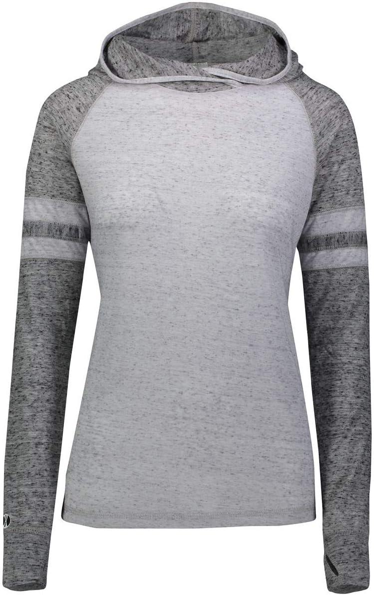 imageHolloway Womens Ladies Advocate HoodieSilverBlack