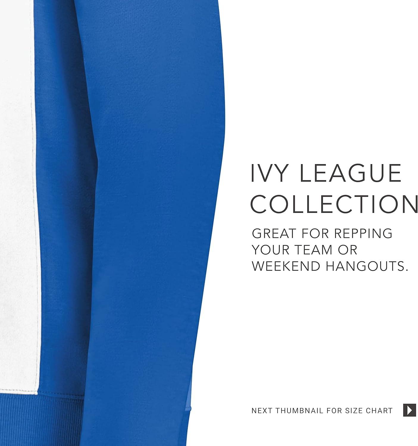 imageHolloway Womens Ladies AllAmerican Fleece CrewRoyal HeatherWhite