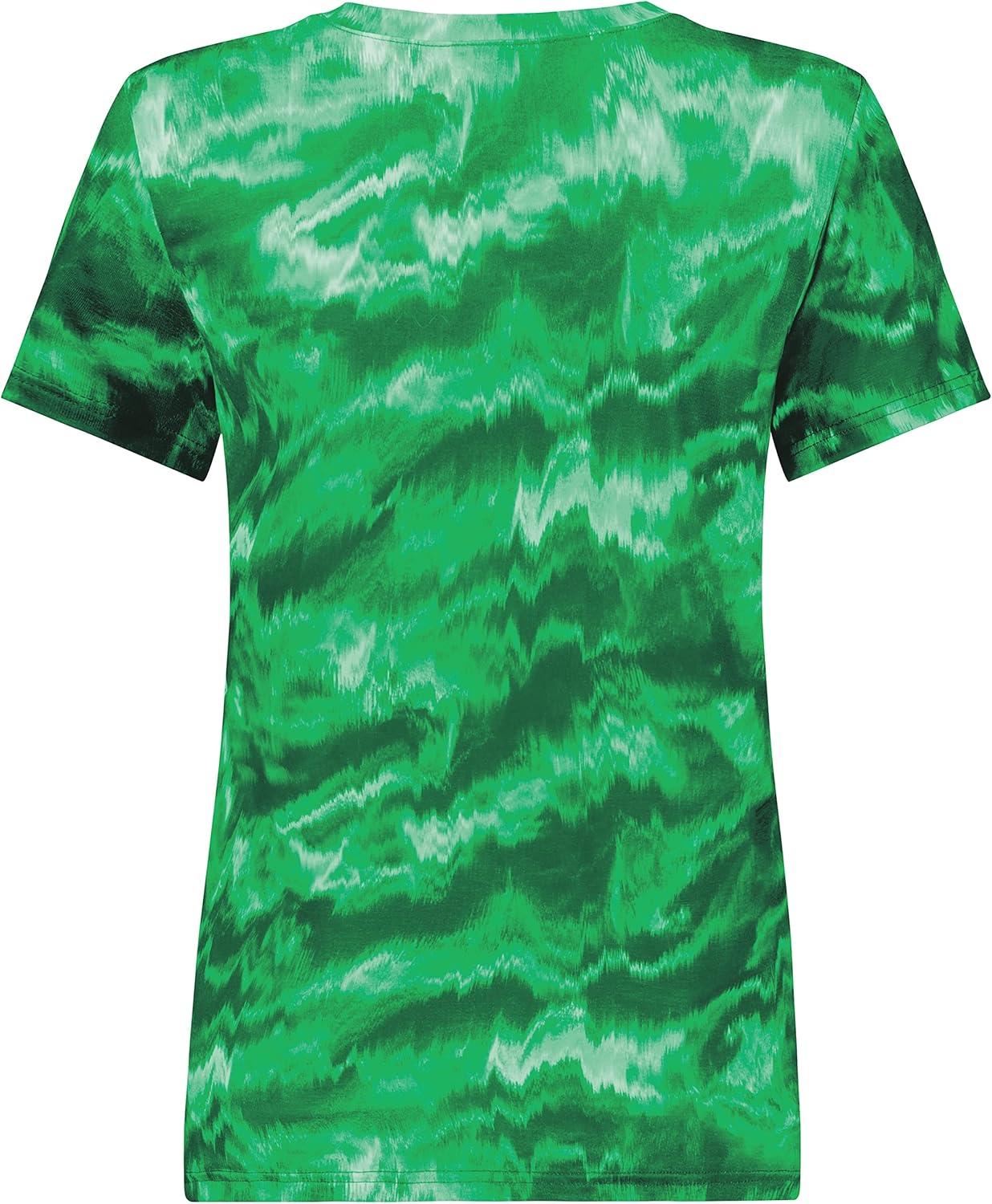 imageHolloway Womens Ladies Stock CottonTouch Poly TeeKelly Shockwave Print