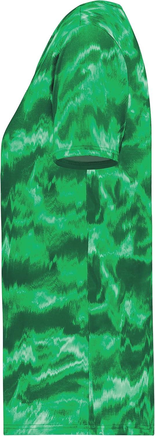 imageHolloway Womens Ladies Stock CottonTouch Poly TeeKelly Shockwave Print