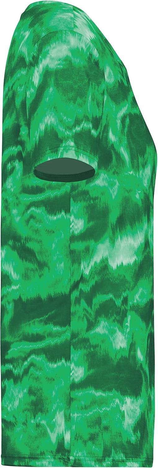 imageHolloway Womens Ladies Stock CottonTouch Poly TeeKelly Shockwave Print