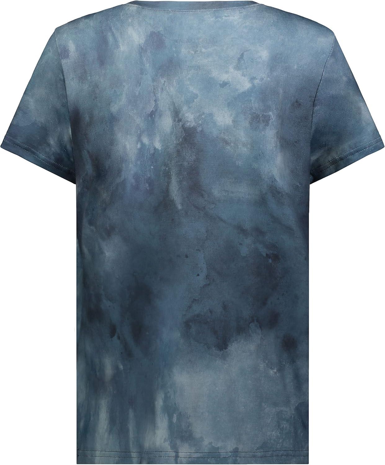 imageHolloway Womens Ladies Stock CottonTouch Poly TeeStorm Cloud Print