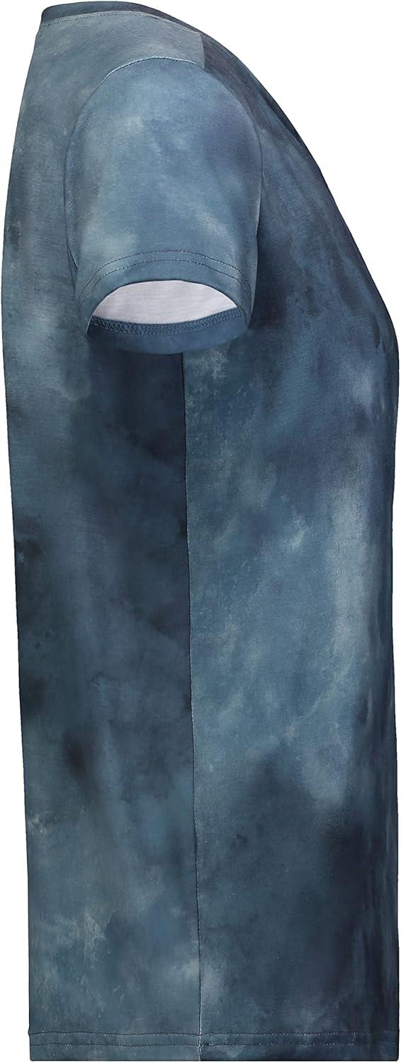 imageHolloway Womens Ladies Stock CottonTouch Poly TeeStorm Cloud Print