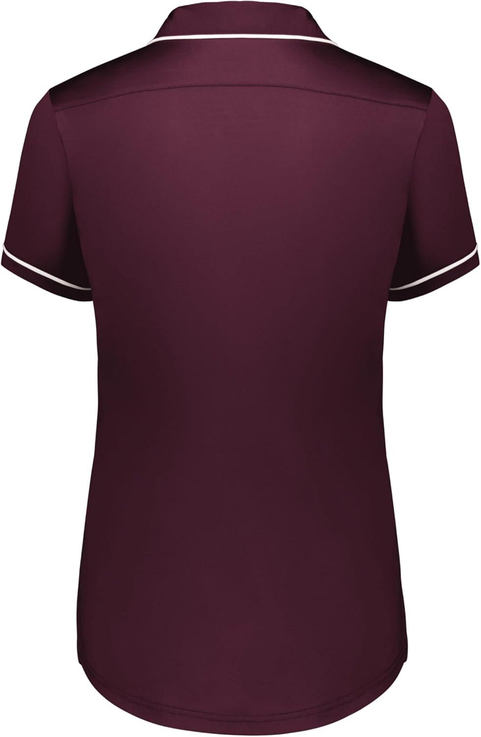 imageHolloway Womens Performance Polo Powered by CoolcoreMaroonWhite