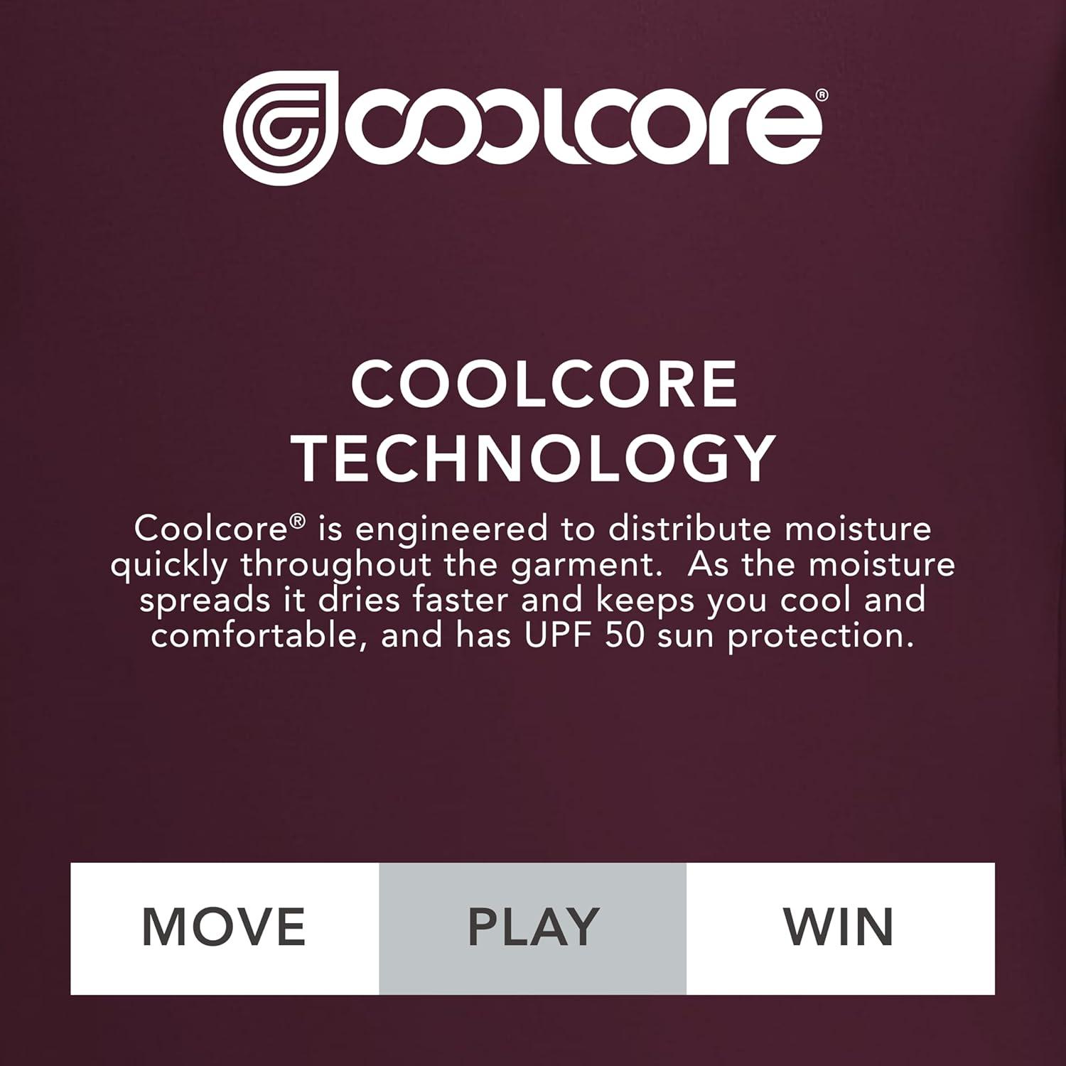 imageHolloway Womens Performance Polo Powered by CoolcoreMaroonWhite