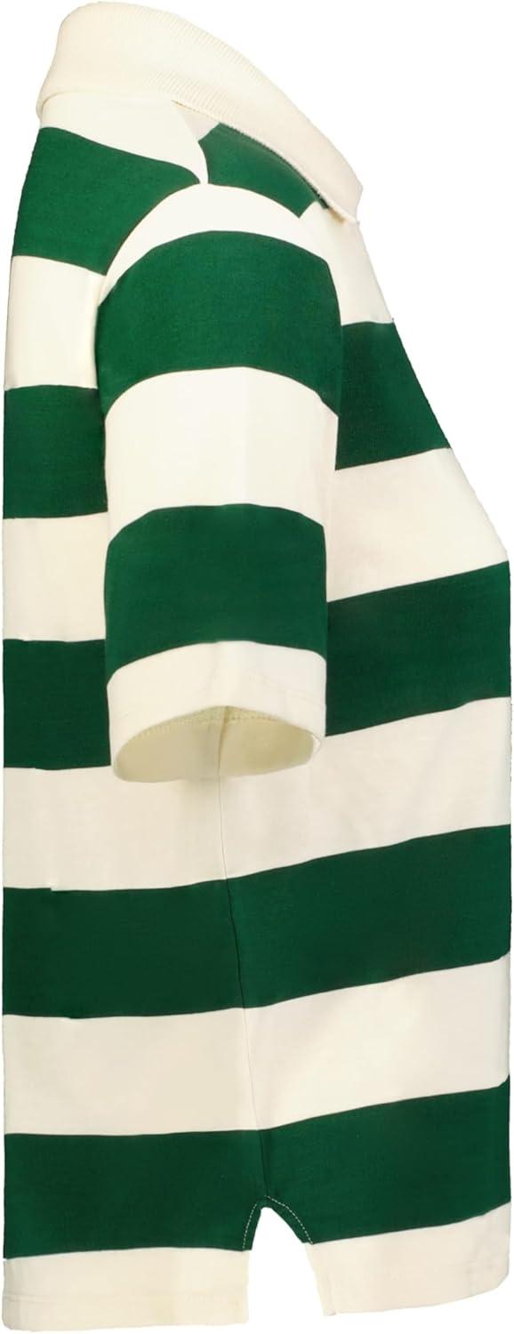 imageHolloway Womens Prep Street Rugby CropAlabasterVintage Dark Green