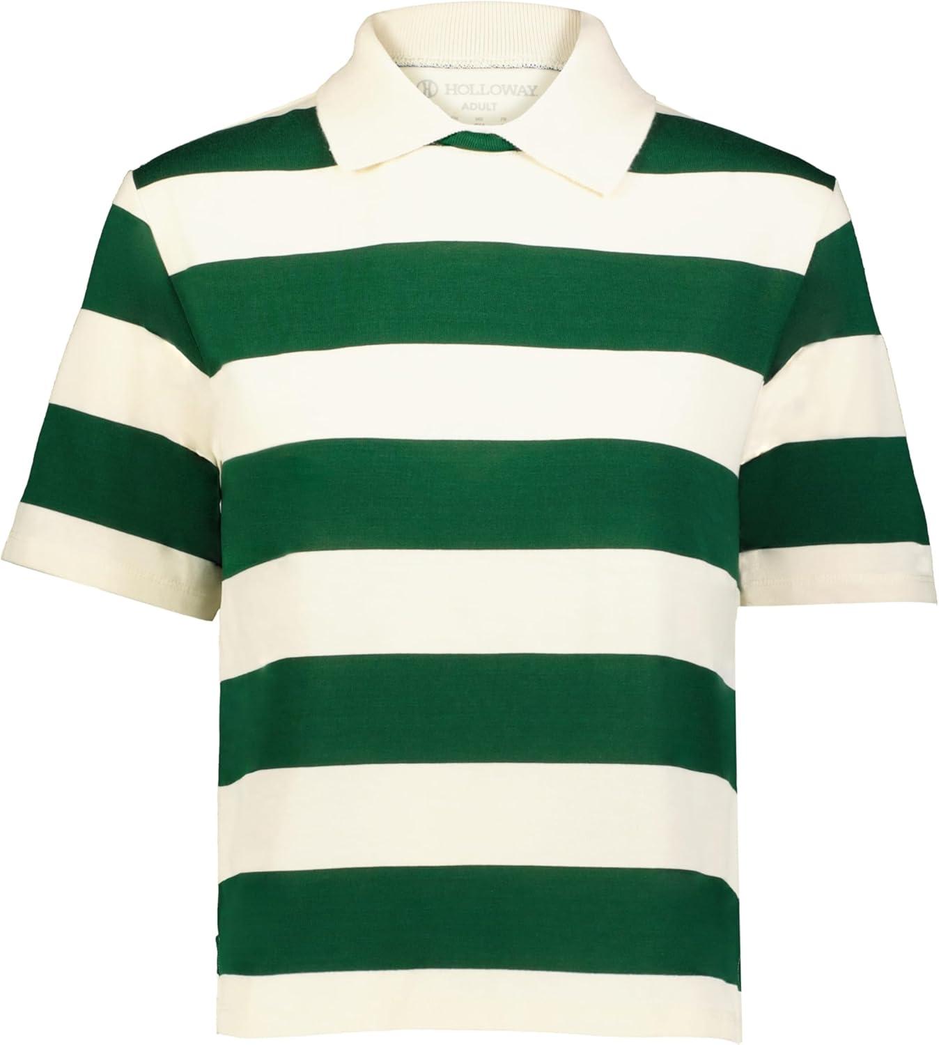 imageHolloway Womens Prep Street Rugby CropAlabasterVintage Dark Green