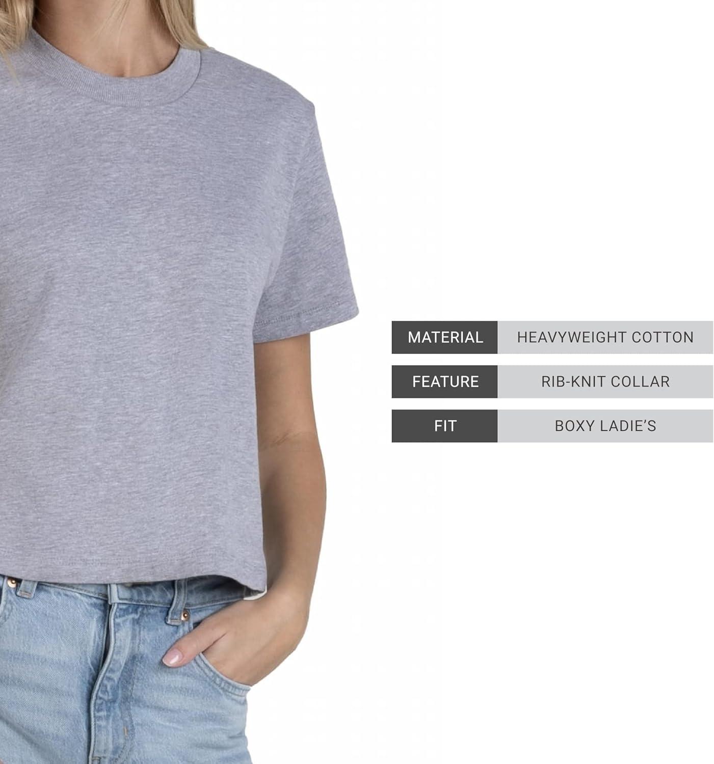 imageHolloway Womens Sidney Heavyweight Boxy TeeShitake