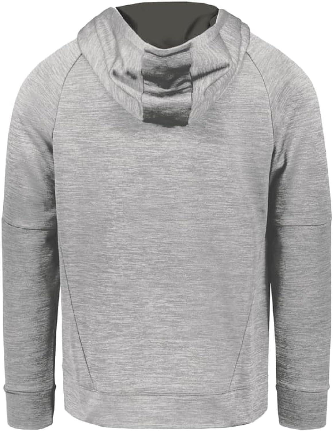 imageHolloway boys Youth Allpro Performance Fleece HoodieAthletic Grey HeatherIron
