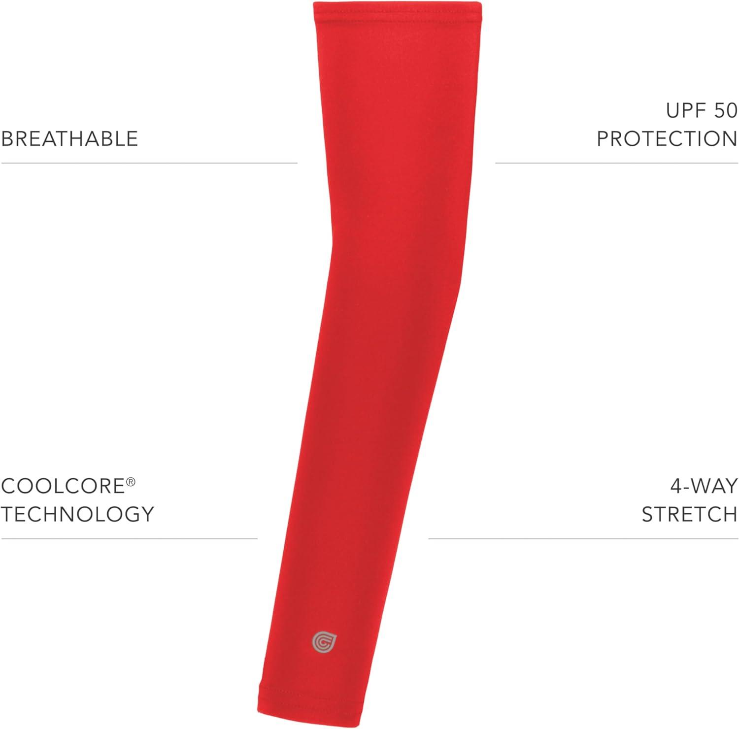 imageHolloway boys Youth Arm Sleeve Powered By CoolcoreScarlet