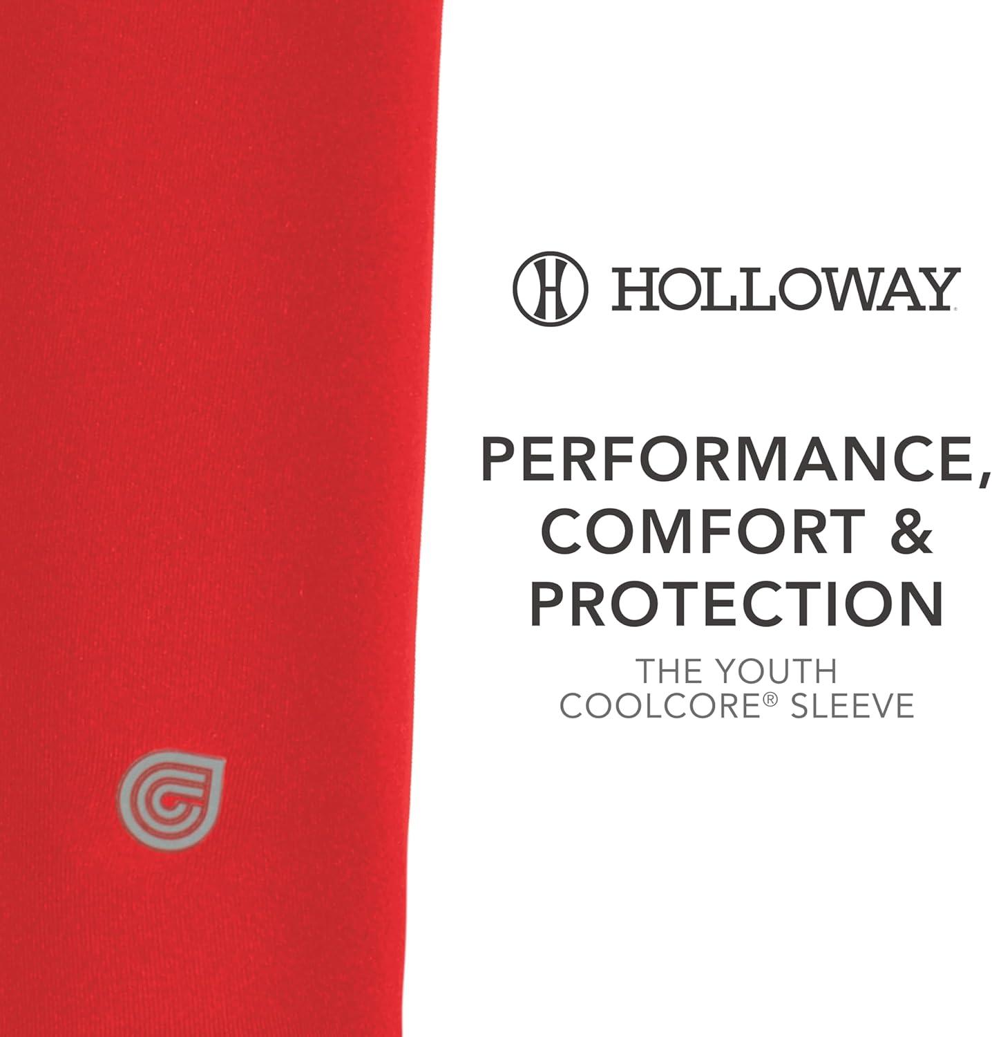 imageHolloway boys Youth Arm Sleeve Powered By CoolcoreScarlet